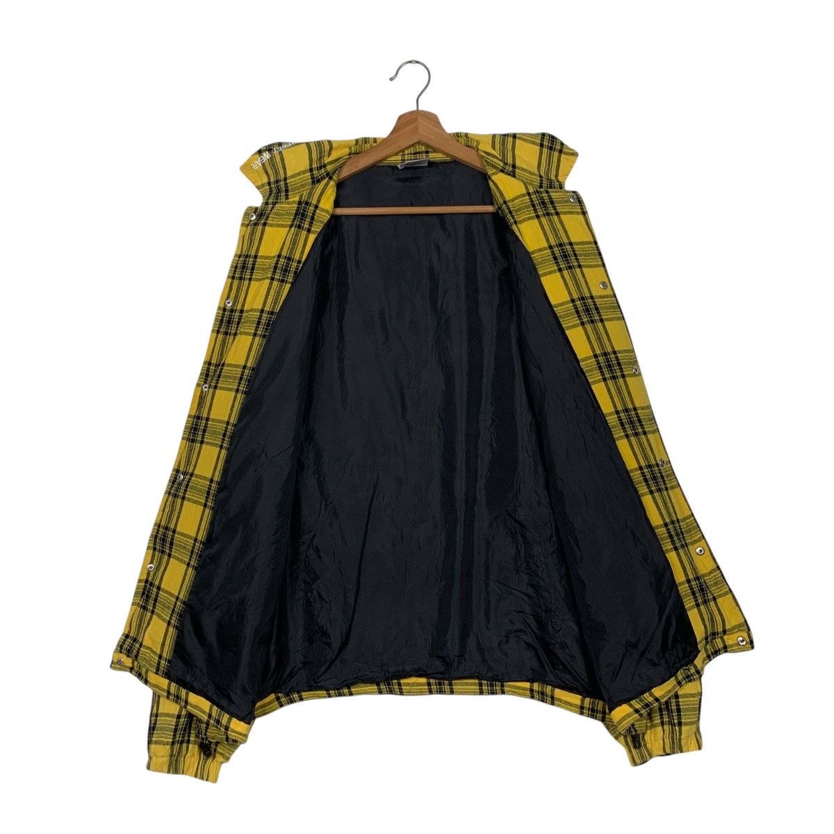 Vision Streetwear VISION STREETWEAR Big Logo Yellow Checked Jacket #1574-C70 Size US M / EU 48-50 / 2 - 11 Thumbnail