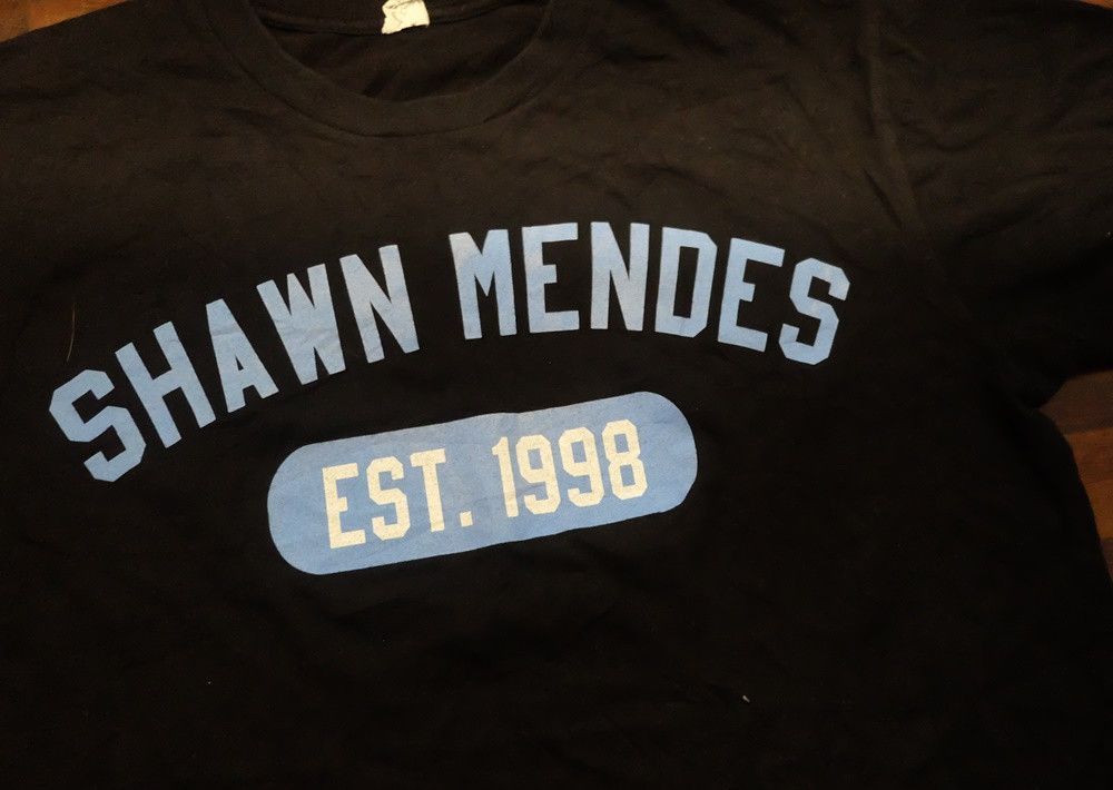 Band Tees Shawn Mendes Size US M / EU 48-50 / 2 - 2 Thumbnail