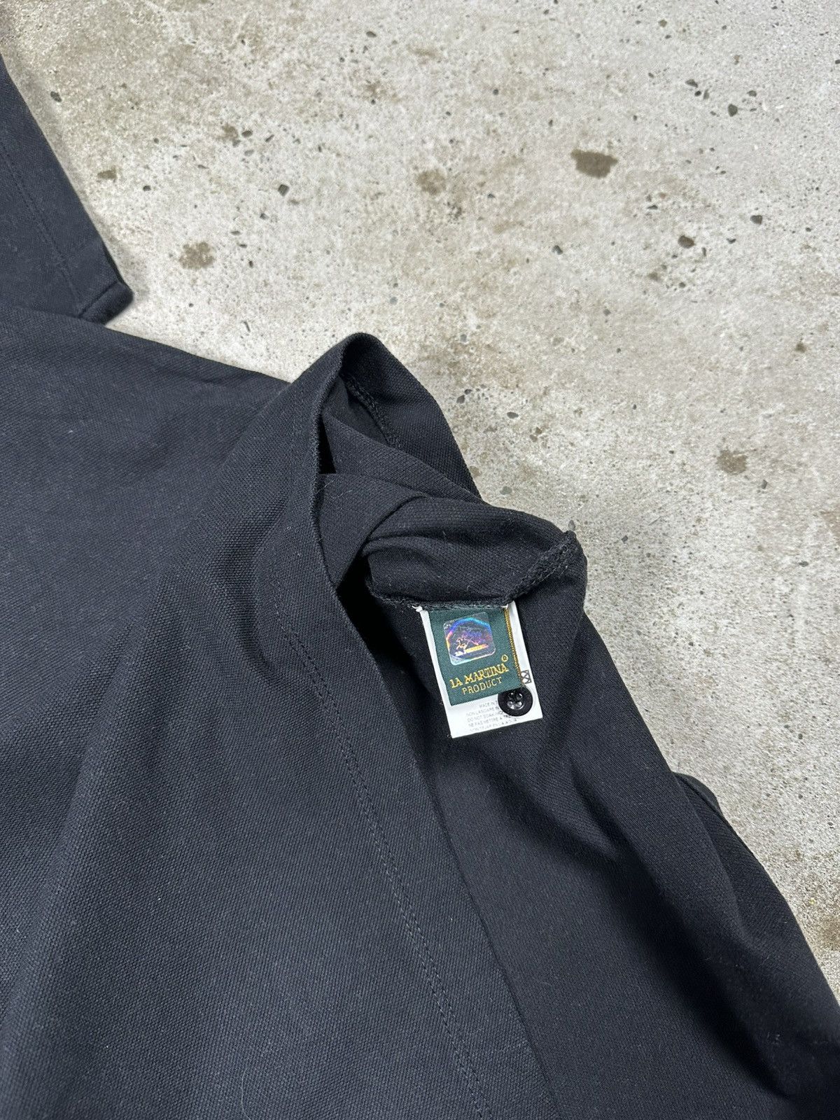 La Martina Vintage Y2K La Martina Argentina Black Polo Tee Size US XL / EU 56 / 4 - 8 Thumbnail