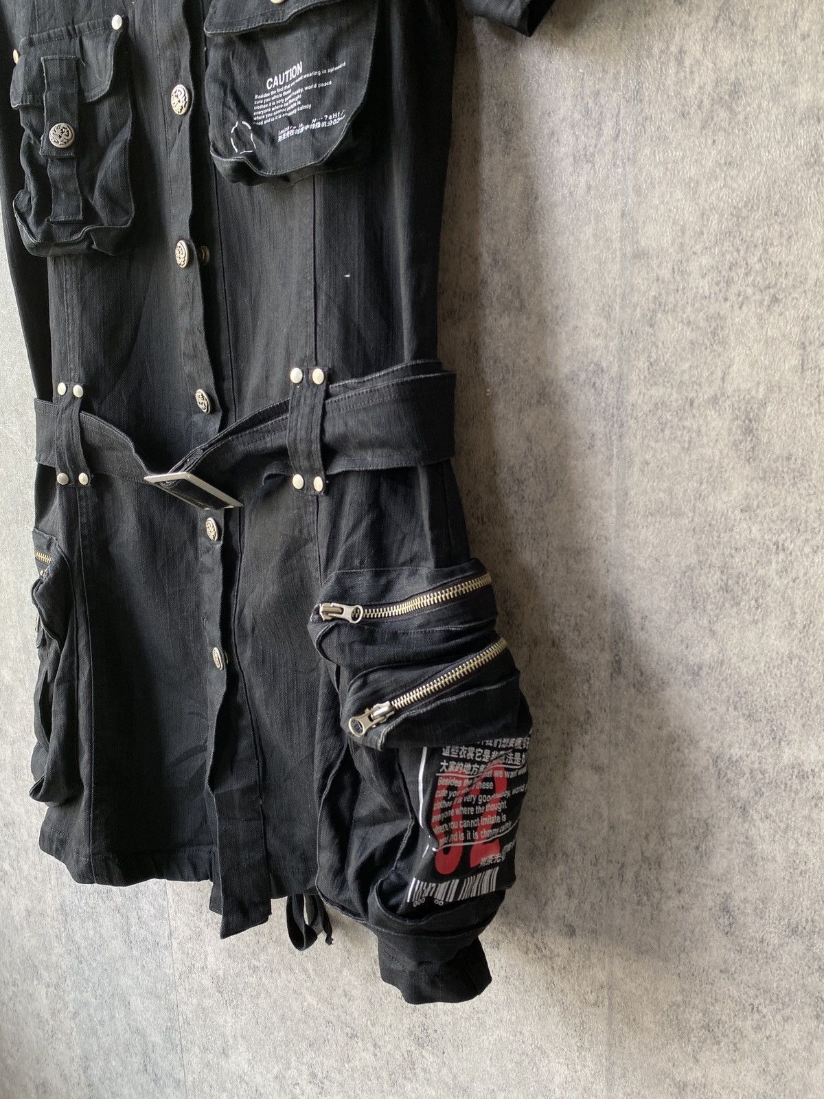 Seditionaries Punk Gothic Design Tactical Bondage Hoodie Jacket Size US S / EU 44-46 / 1 - 9 Thumbnail