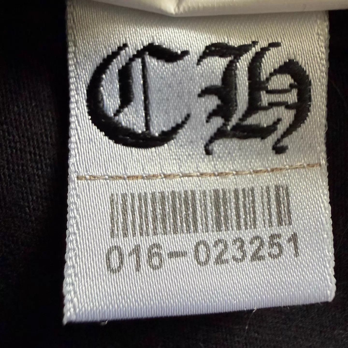 Chrome Hearts Chrome Hearts Black Scroll Trefoil Crew Neck SS L Size US L / EU 52-54 / 3 - 6 Thumbnail