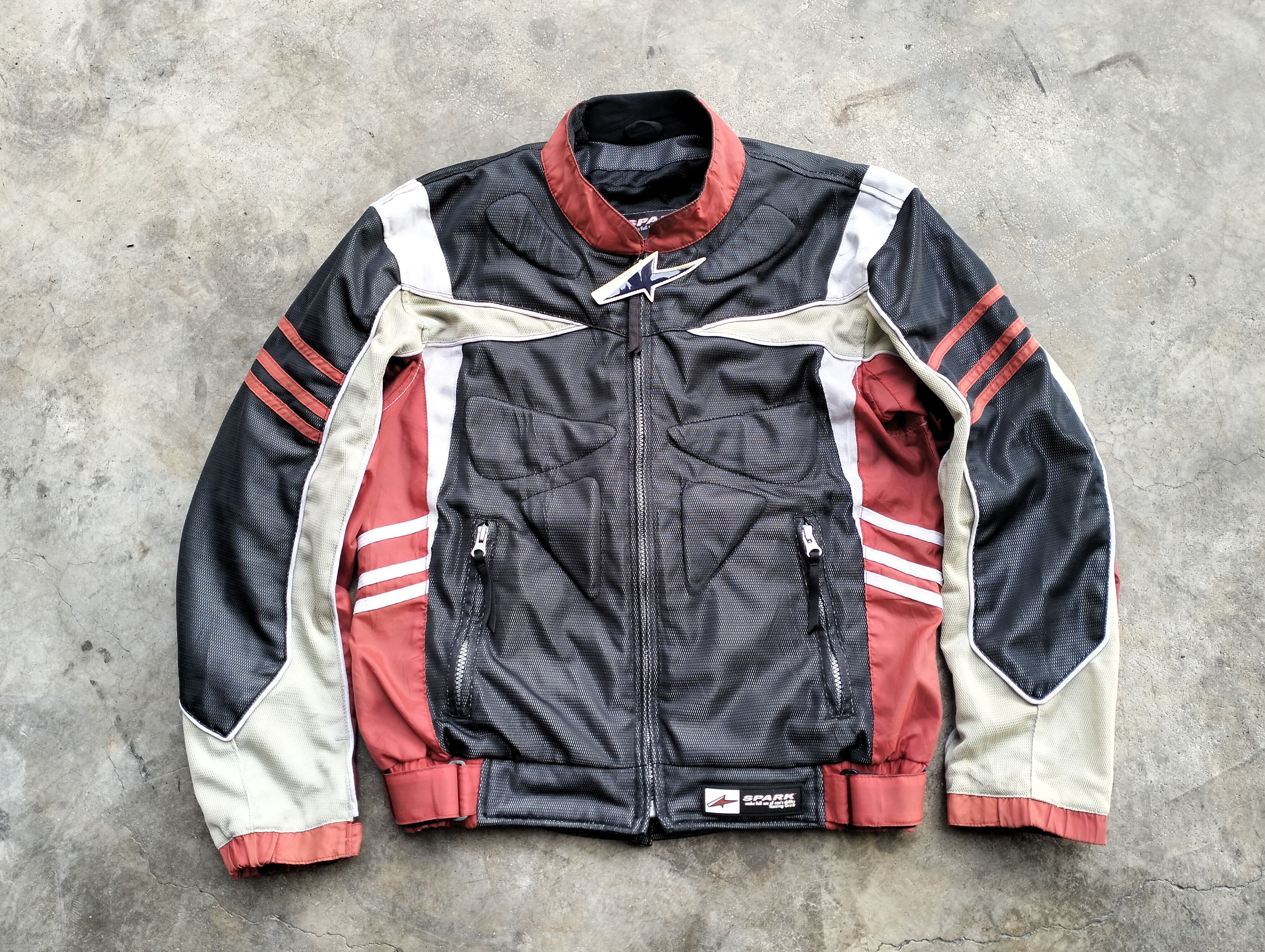 Sports Specialties JAPANESE BRAND SPARK RACING CREW RIDE JACKET NO PADDING Size US M / EU 48-50 / 2 - 1 Thumbnail