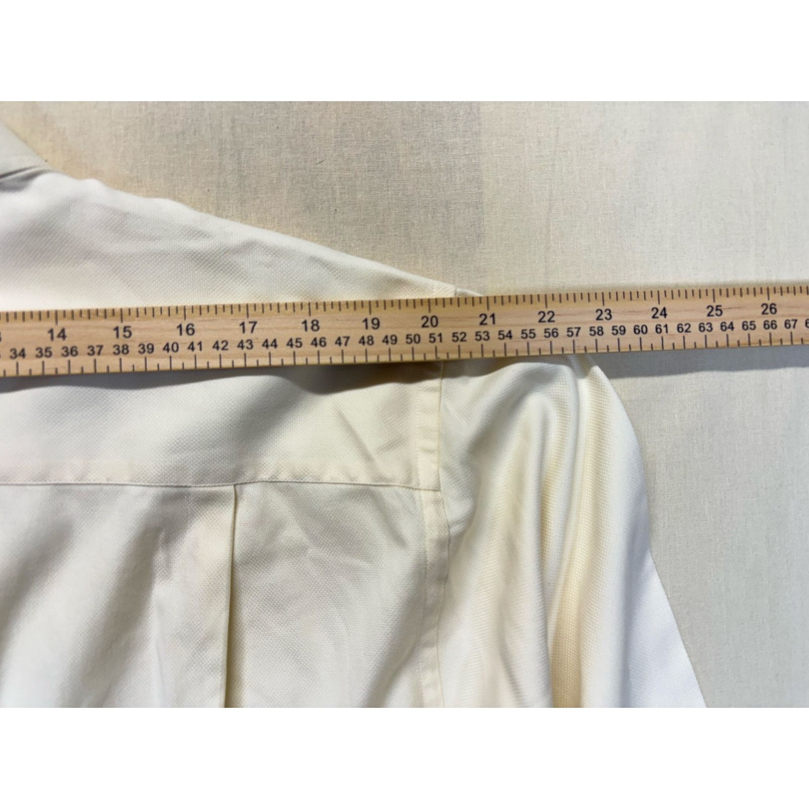David Donahue David Donahue Yellow Dress Shirt Long Sleeve Mens 34/35 Size US XL / EU 56 / 4 - 6 Thumbnail
