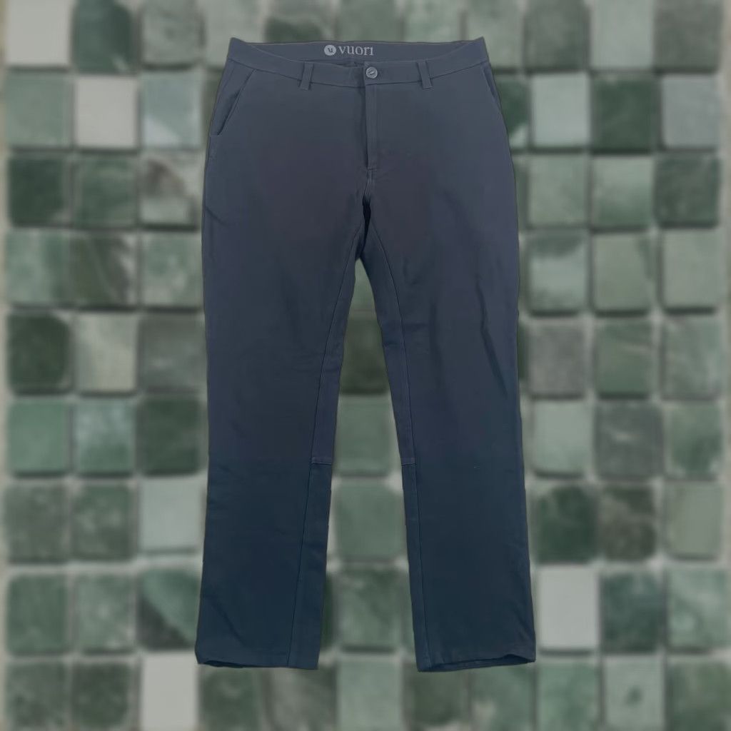 Vuori Vuori Everything Chino Pants Men 33x28 Black Stretch Performance Athleisure V420 Size US 33 - 1 Thumbnail