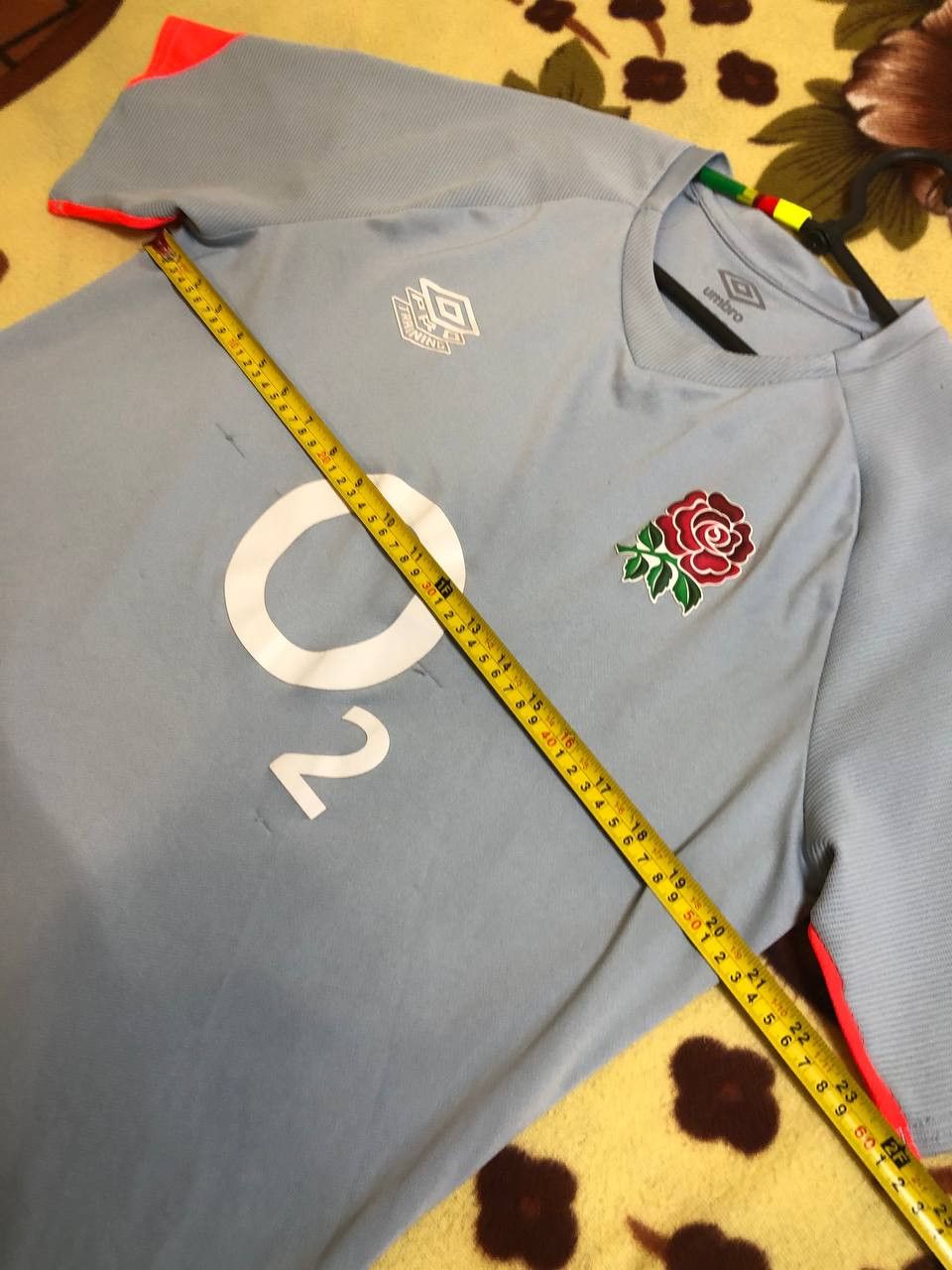 Umbro Blockore Umbro England Rugby Jersey World Cup Drill Size US L / EU 52-54 / 3 - 11 Thumbnail