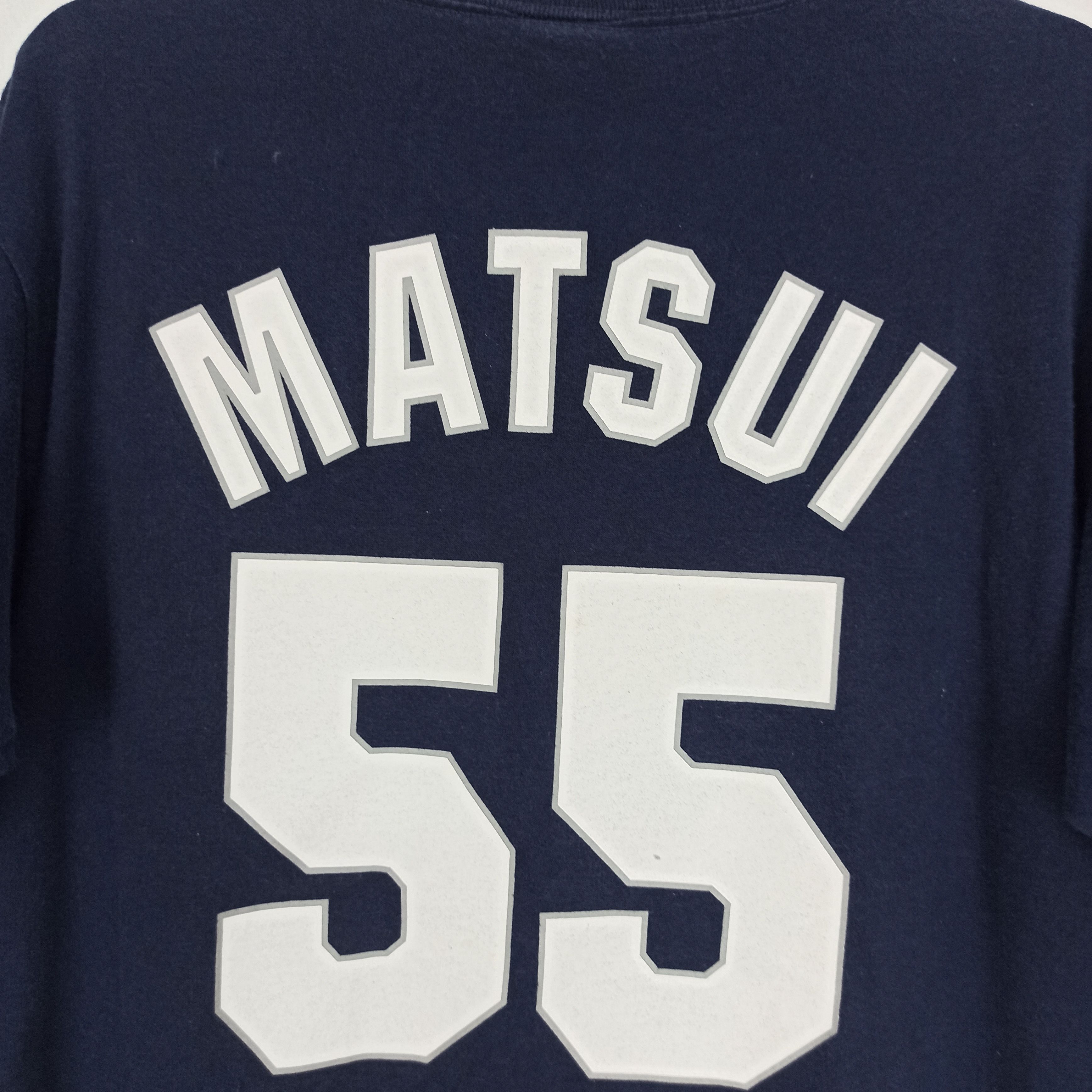 Majestic Y2k Majestic New York Yankees MATSUI 55 Tshirt Size US L / EU 52-54 / 3 - 5 Thumbnail