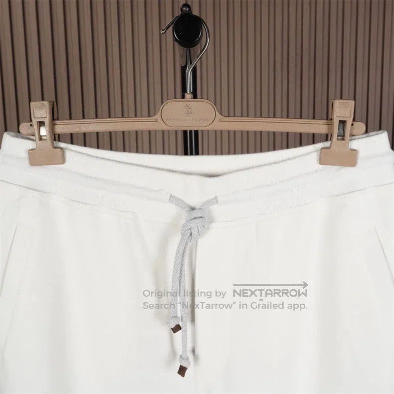 Brunello Cucinelli Brunello Cucinelli Cotton Linen Blended Sports Casual Pant Size US 36 / EU 52 - 3 Thumbnail