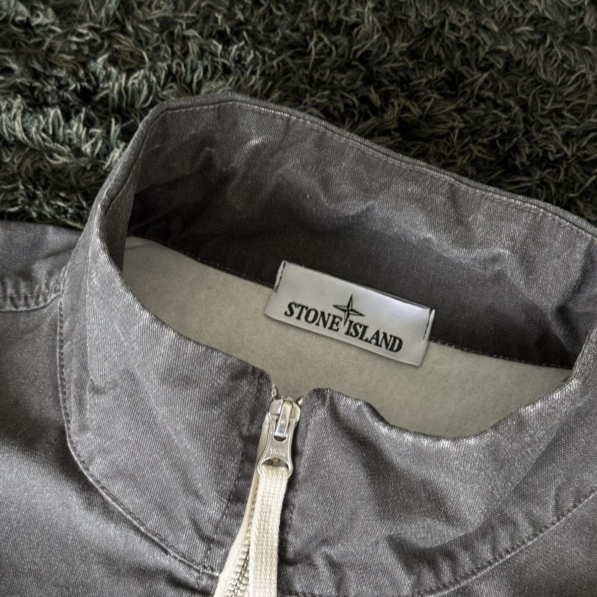 Stone Island Closed Loop Project Panama Recycled Oxide Plating Jacket Size US L / EU 52-54 / 3 - 3 Thumbnail