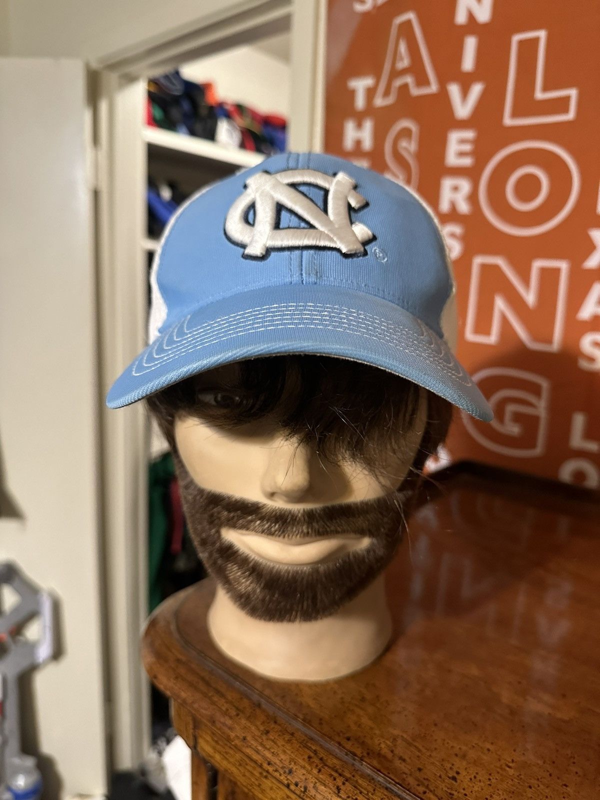NCAA × Vintage Vintage NCAA North Carolina Tar Heels “baby blue” hat 00s Size ONE SIZE - 1 Thumbnail