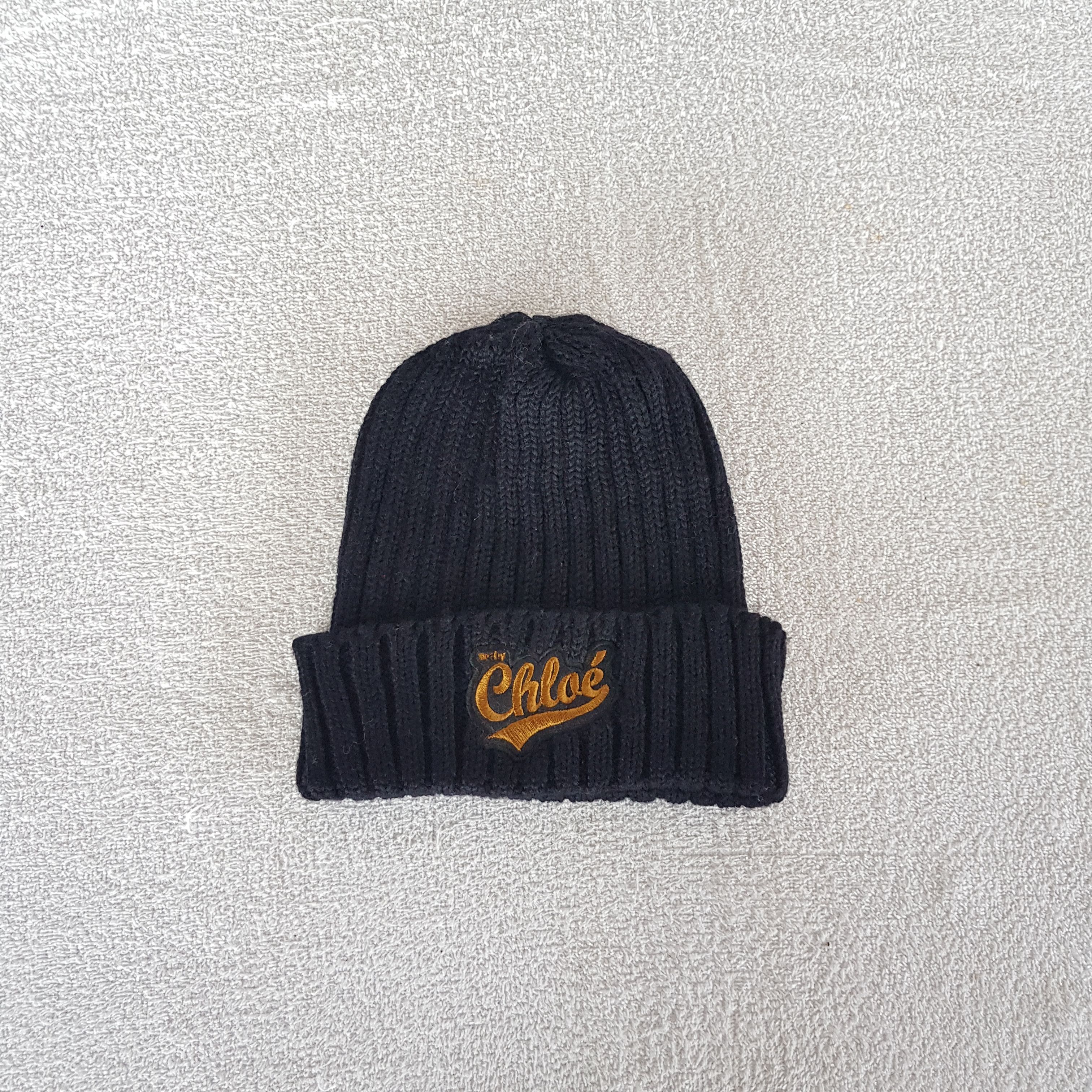 Chloe Vintage Chloe Beanie Knitted Snow Caps Hats Size ONE SIZE - 5 Thumbnail