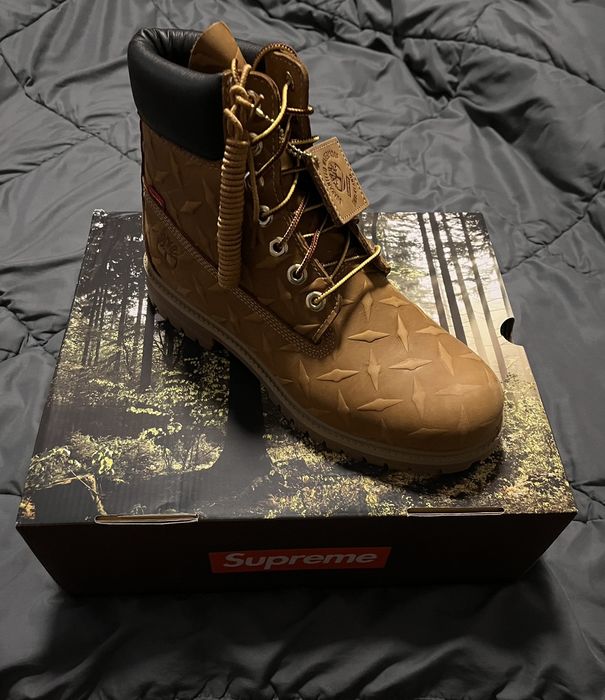 Supreme Supreme Timberland Diamond Plate 6” Waterproof Boot | Grailed