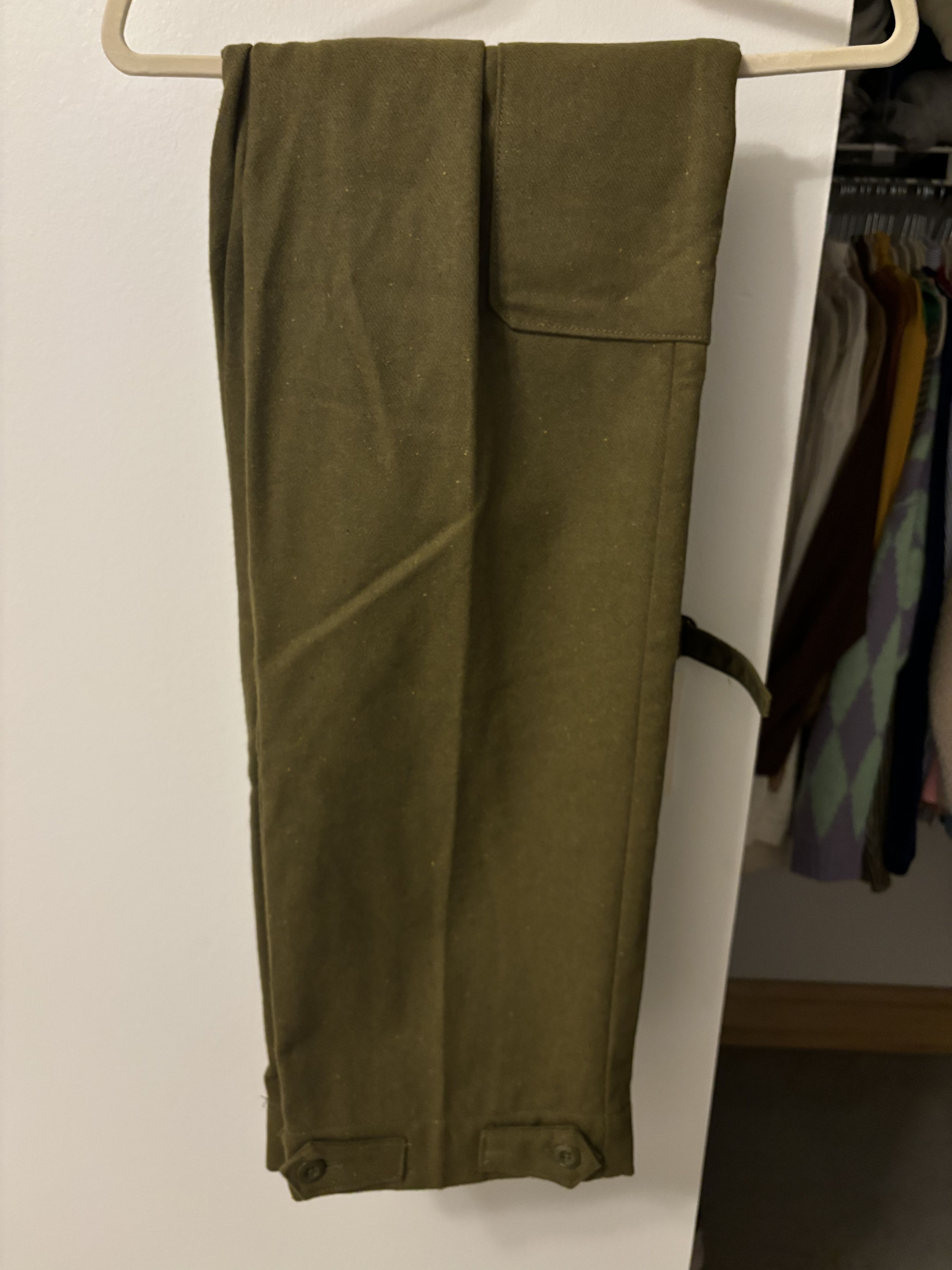 Elwood Elwood Men’s Linen Trousers Size US 29 - 4 Thumbnail