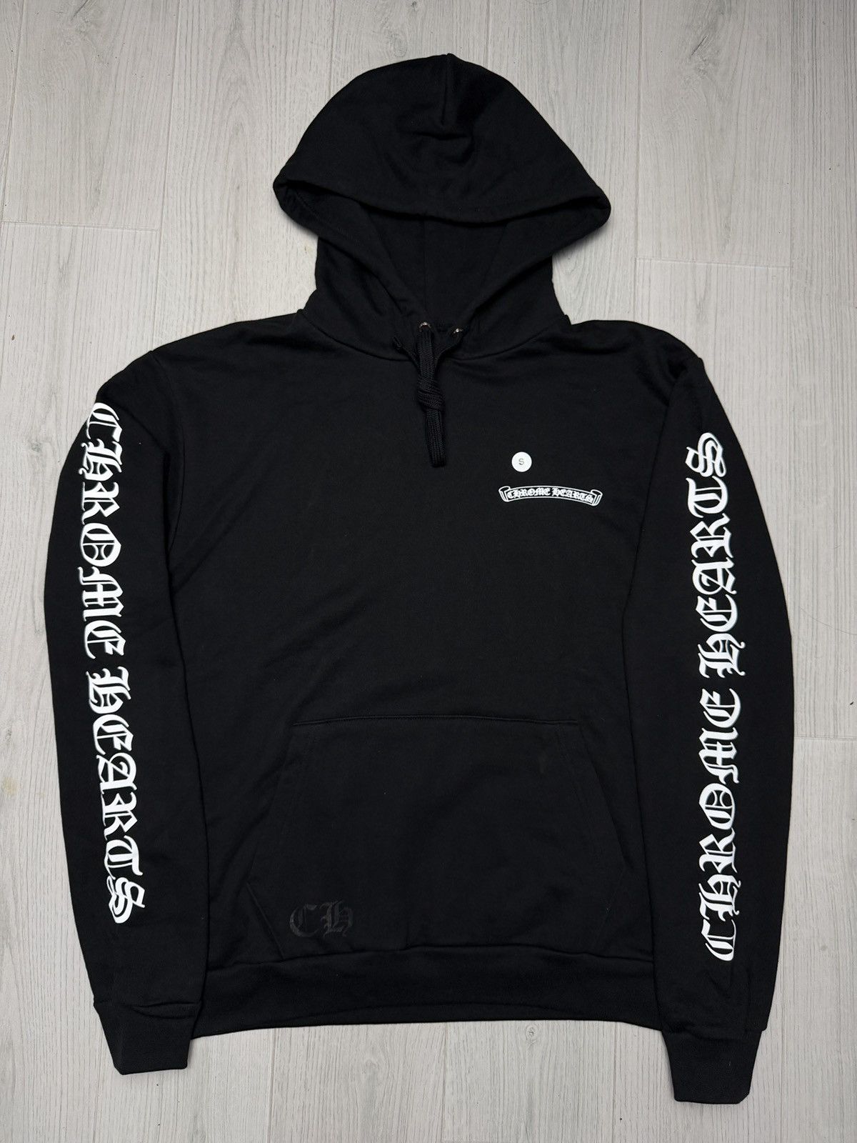 Chrome Hearts Chrome Hearts Scroll Sleeve Print Hoodie Size US S / EU 44-46 / 1 - 1 Thumbnail