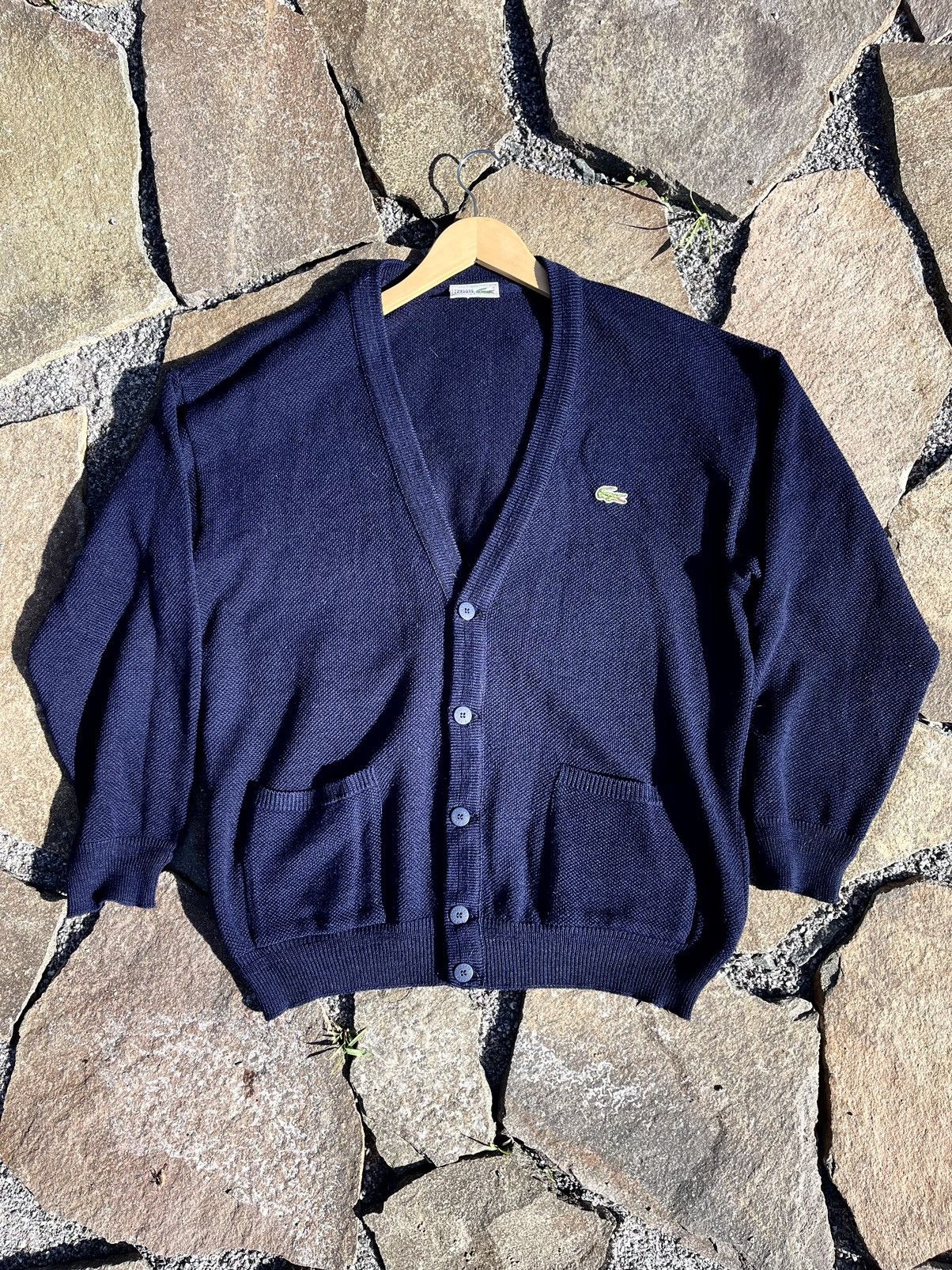 IZOD Lacoste navy cardigan