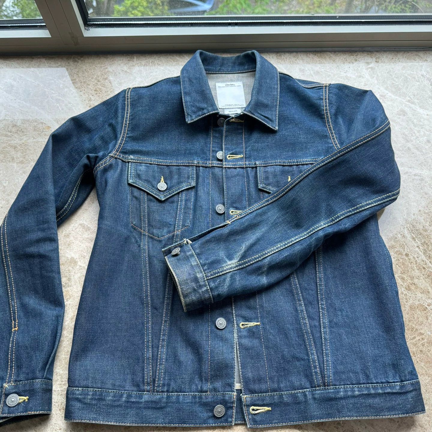 Visvim Visvim 16aw 103 original cowhide blue denim jacket -DMC Size US M / EU 48-50 / 2 - 1 Thumbnail