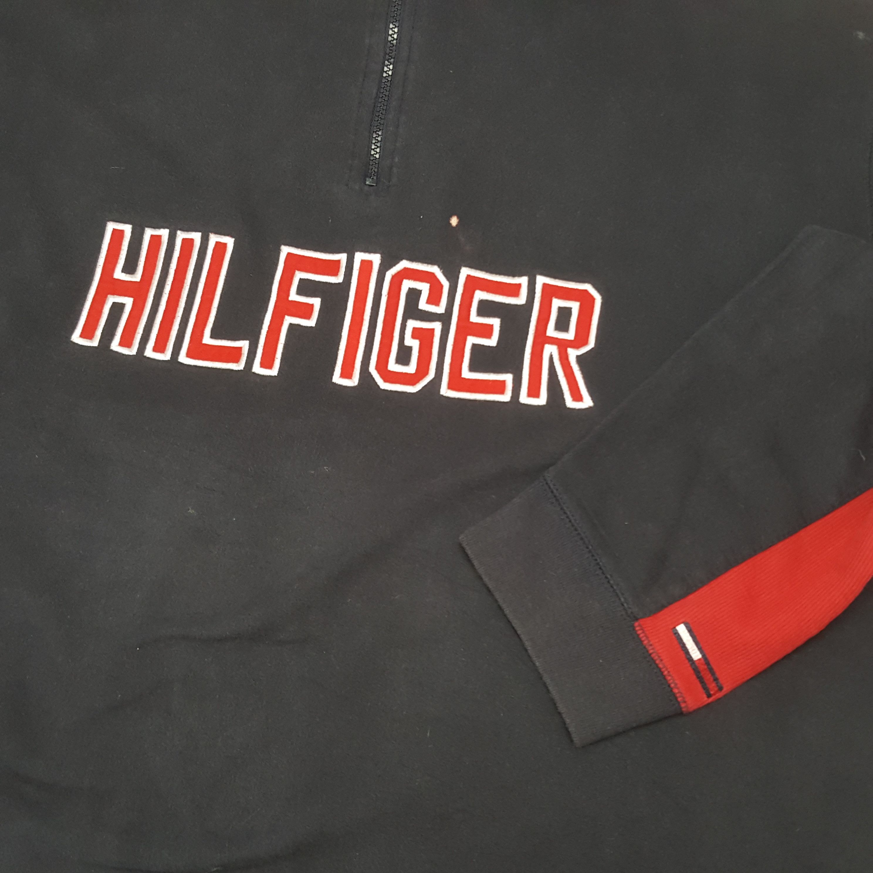 Tommy Hilfiger × Vintage Vintage Tommy Hilfiger Half Zipper Jacket Size US XL / EU 56 / 4 - 7 Thumbnail