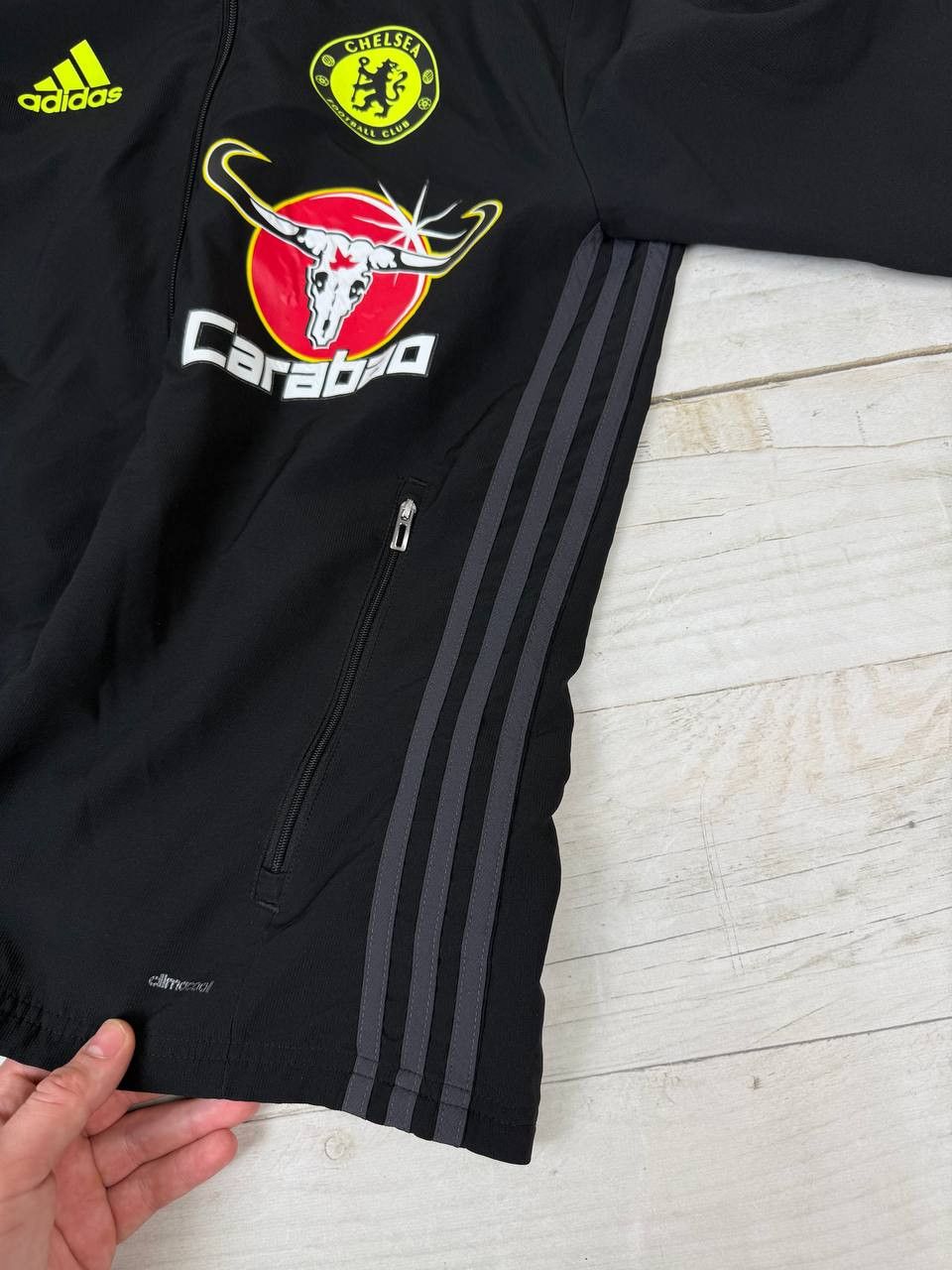 Adidas Adidas Chelsea 2016 2017 Pre Match Jacket Windbreaker Size US S / EU 44-46 / 1 - 11 Thumbnail