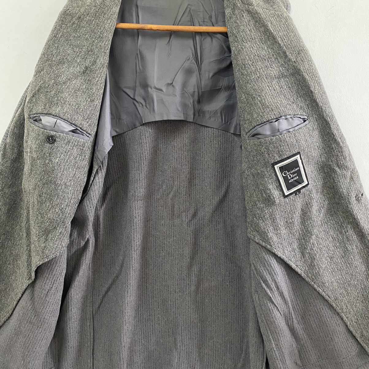 Christian Dior Monsieur Christian Dior Monsieur wool oversize jacket Size US L / EU 52-54 / 3 - 12 Thumbnail