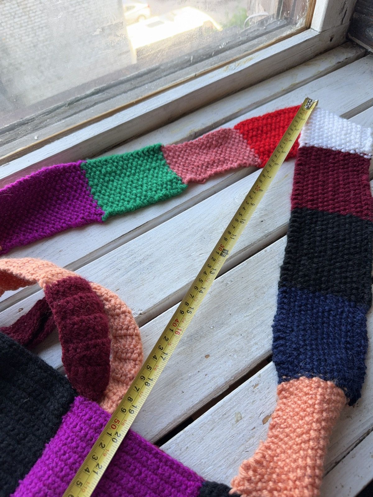 Japanese Brand Japanese style Handmade Knit Y2K 00s Retro Boho bag Size ONE SIZE - 8 Thumbnail