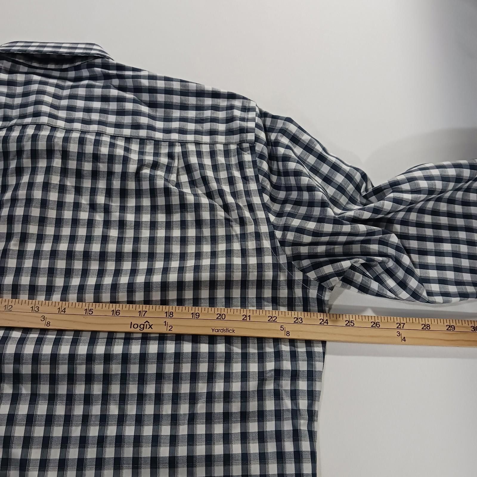 Merona Merona The Ultimate Shirt Men's Black/White Button-Up Size L Size US L / EU 52-54 / 3 - 6 Thumbnail