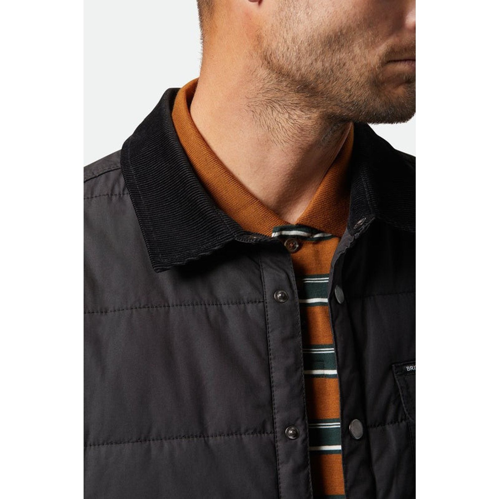 Brixton Brixton Cass Puffer Chore Field Corduroy Collar Preppy Size US XL / EU 56 / 4 - 4 Thumbnail