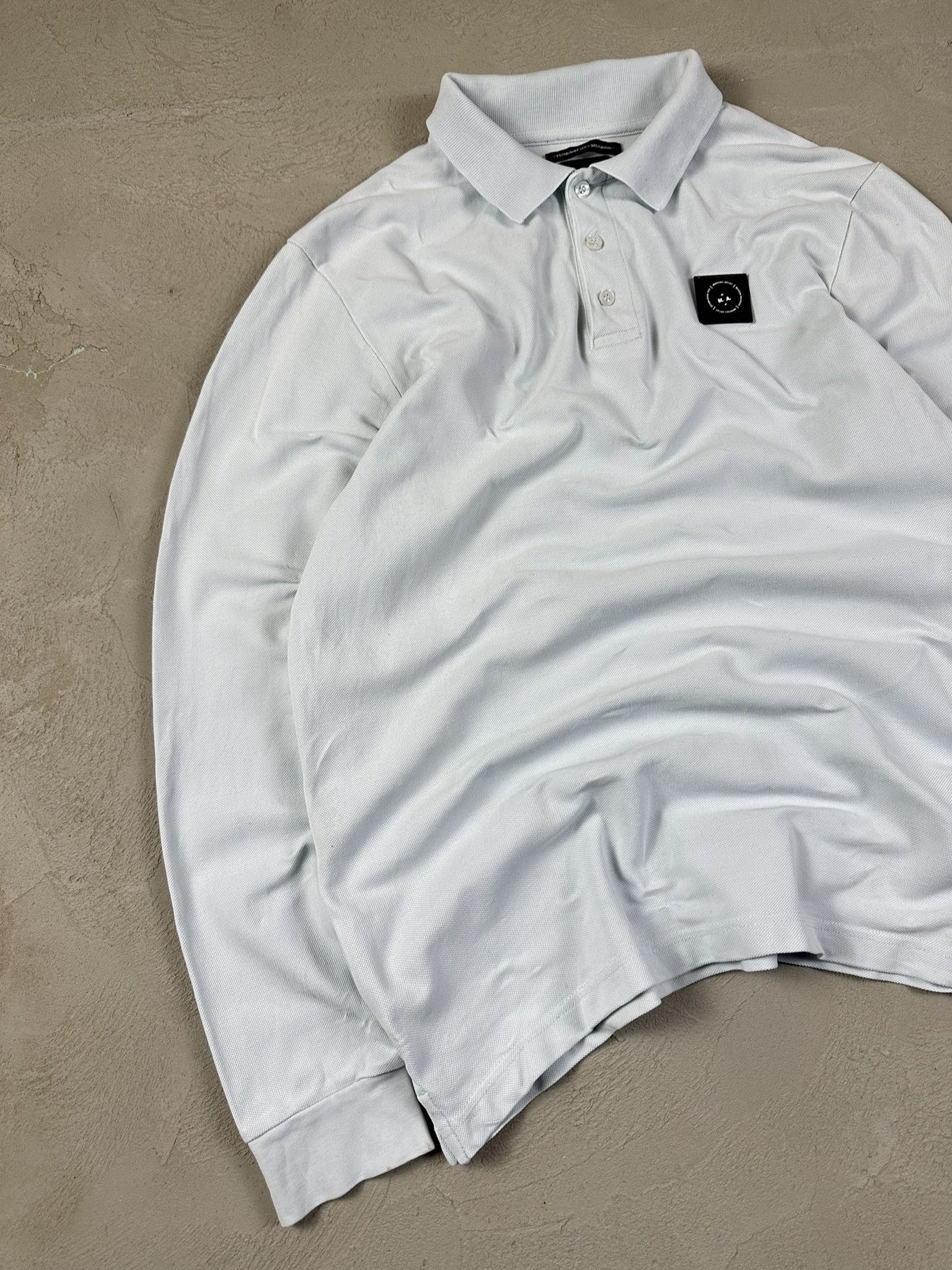Designer × Marshall Artist Vintage Y2k Marshall Artist Logo Longsleeve Polo T-shirt Size US M / EU 48-50 / 2 - 2 Thumbnail