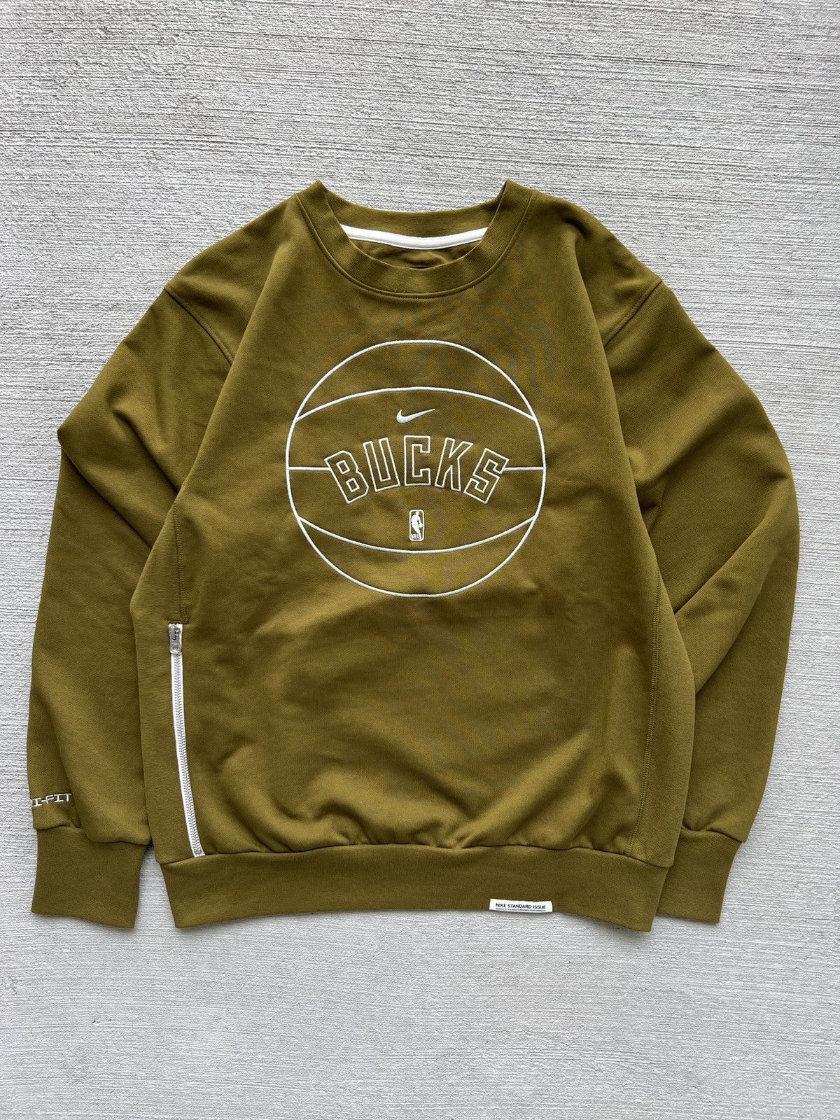 milwaukee bucks nike sweatshirt