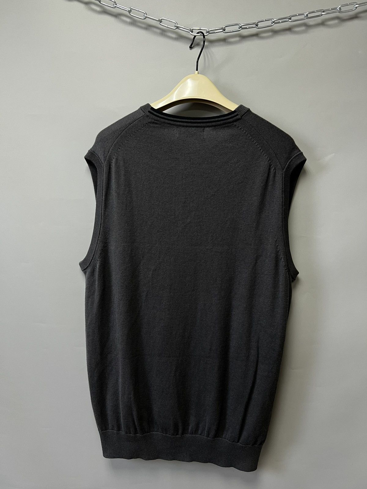 Fred Perry Fred Perry Merino Wool Vest y2k Size US XL / EU 56 / 4 - 2 Thumbnail