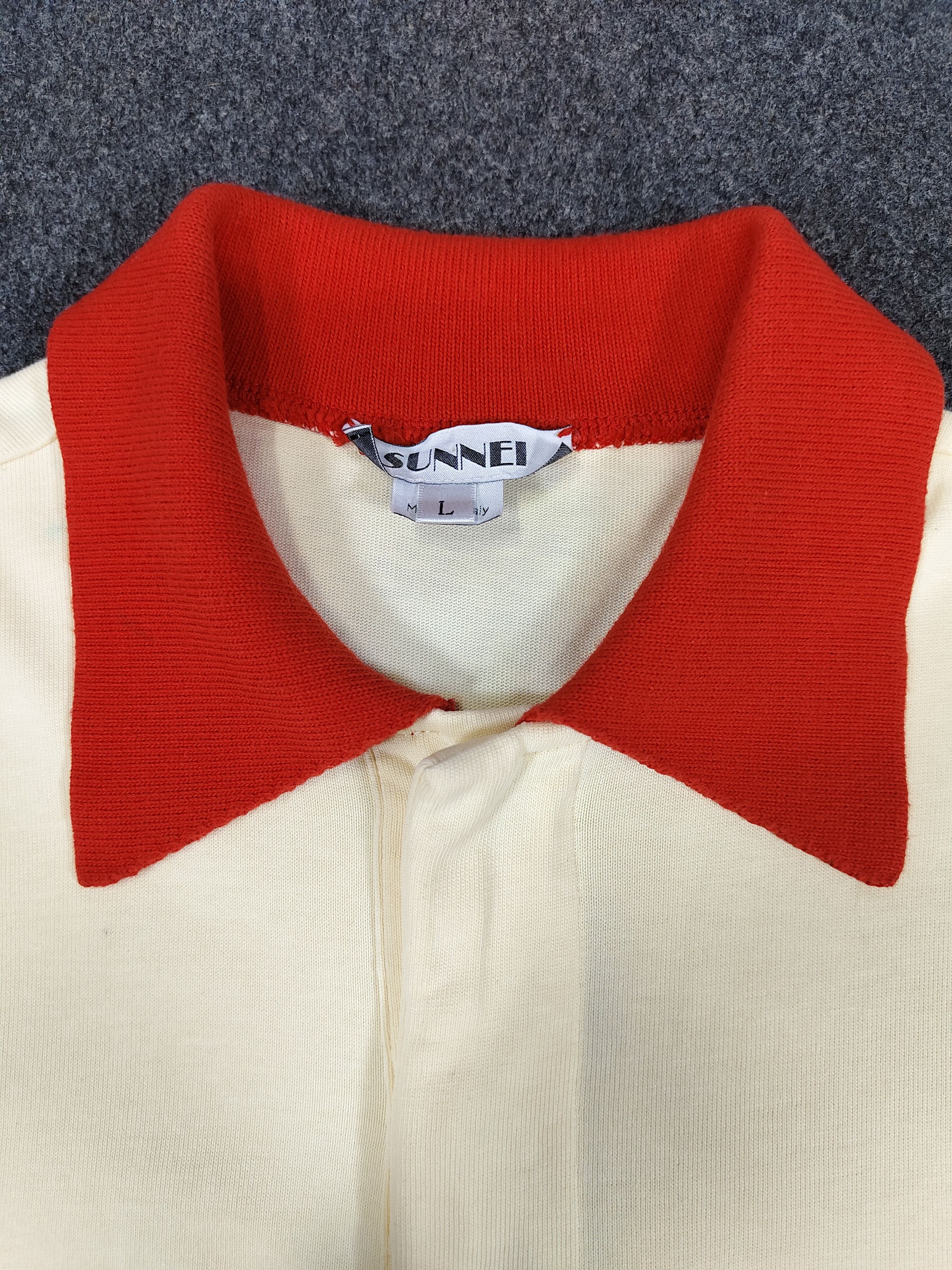 Sunnei 2010s SUNNEI- Hybrid Oversized Color Block Polo Dress Italy Size L / US 10 / IT 46 - 9 Thumbnail
