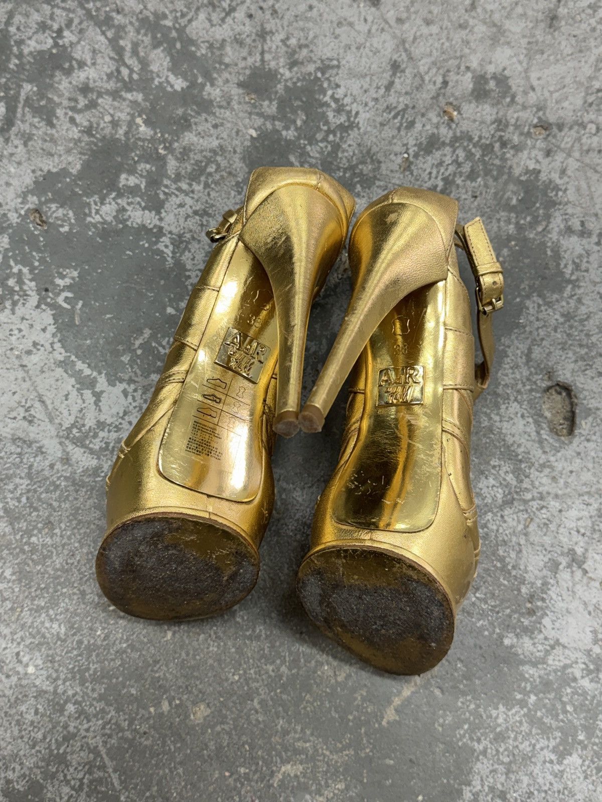 Vintage y2k Archive heels Vintage Mules Size US 8 / IT 38 - 9 Thumbnail