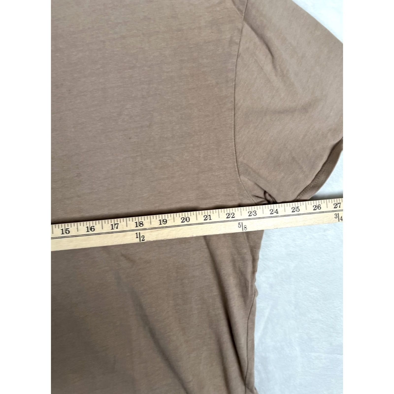 Fear of God Fear Of God Essentials T-Shirt Mens Small Brown Oversized Crew Neck Short Sleeve Logo Jersey Cotton Regular Fit Adults Short Sleeve Men Womens Size US S / EU 44-46 / 1 - 4 Thumbnail