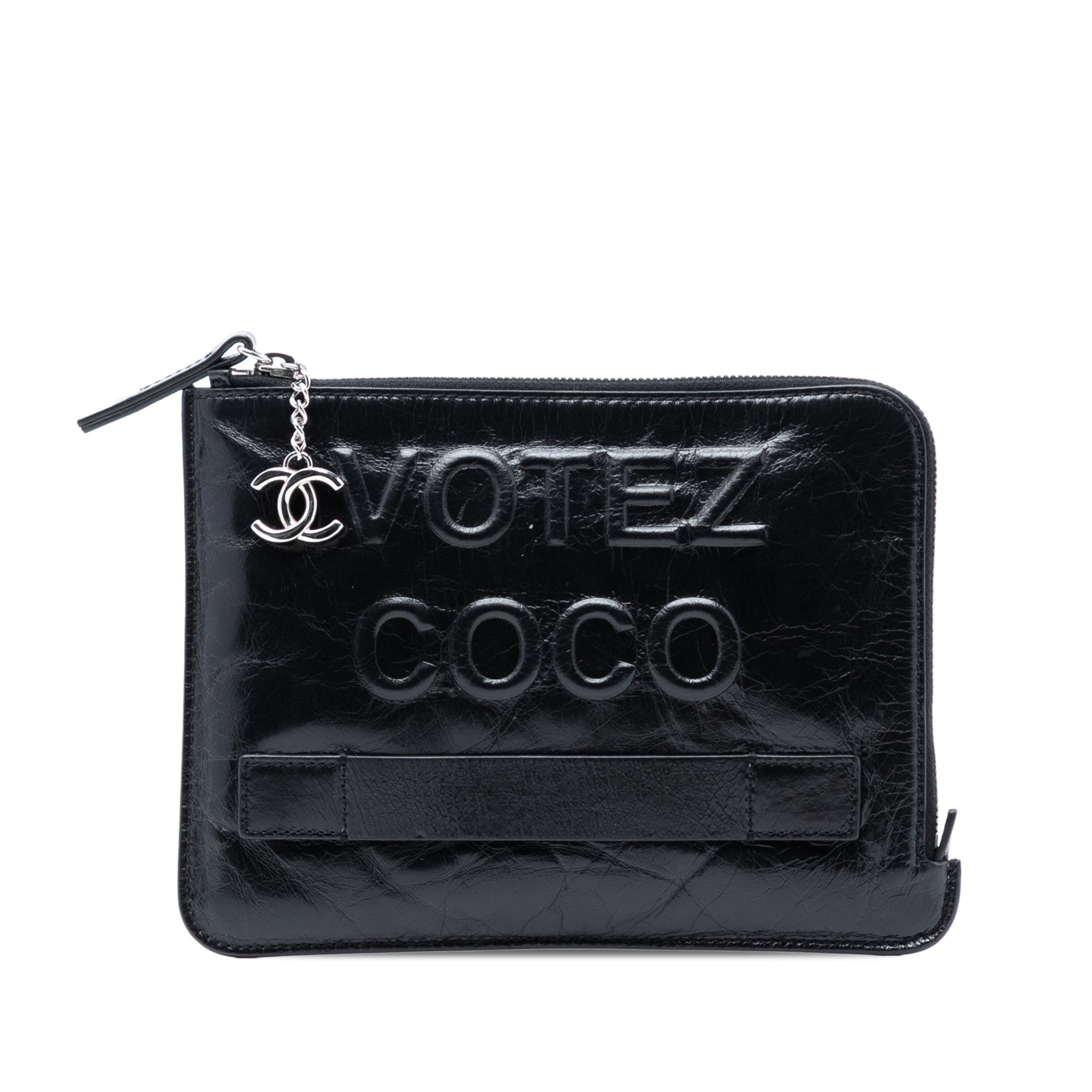 Chanel Chanel Aged Calfskin Votez Coco Clutch Size ONE SIZE - 1 Thumbnail