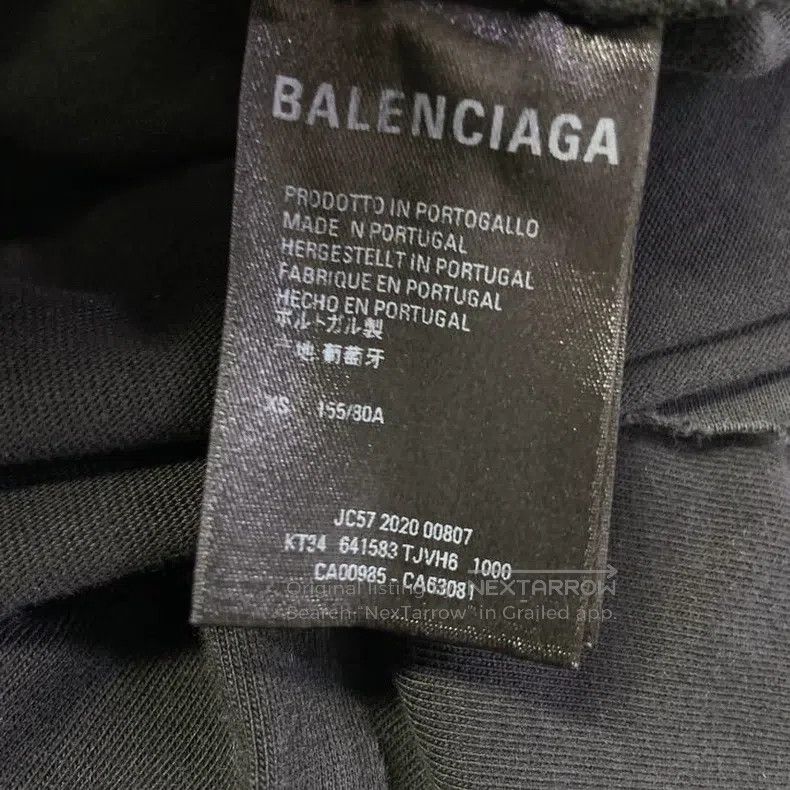Balenciaga Balenciaga Black and Gray Top Size US XS / EU 42 / 0 - 6 Thumbnail