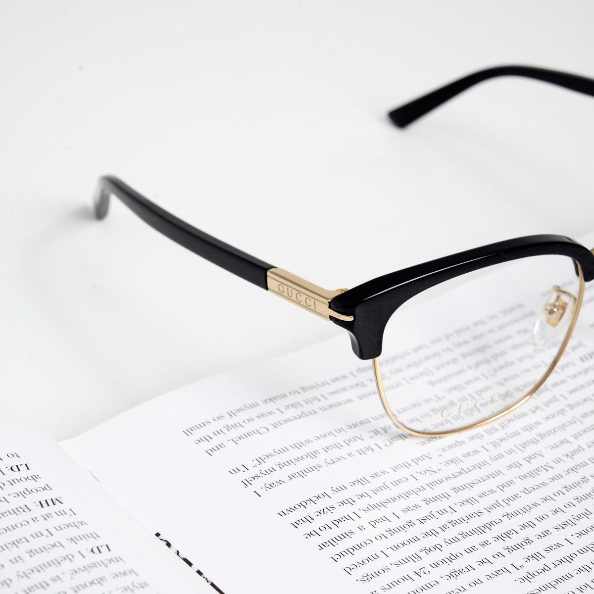 Gucci GUCCI GG1901OA 001 GLASSES Size ONE SIZE - 3 Thumbnail