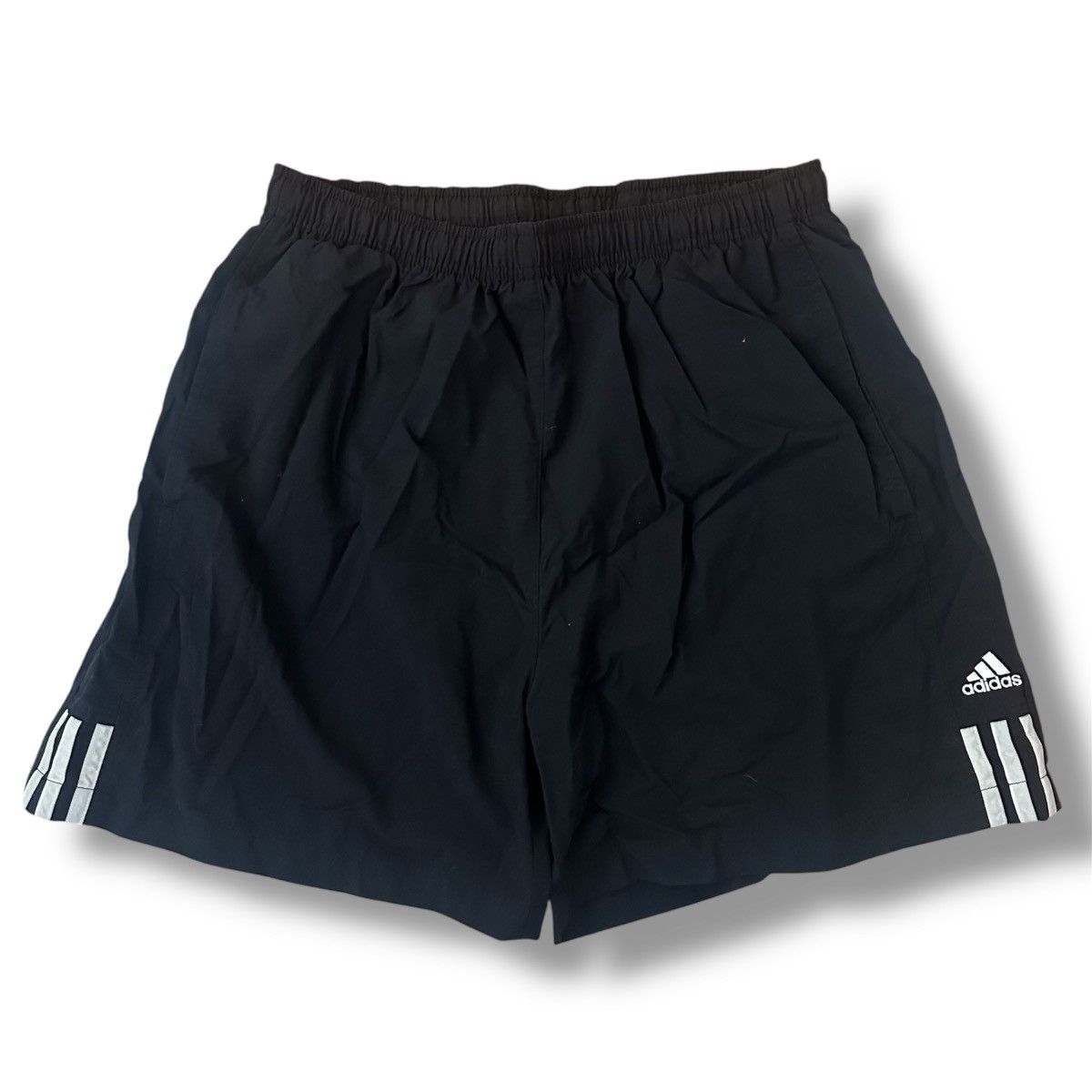 Adidas × Vintage Vintage Y2K adidas Woven Nylon Training Running Shorts Size US 31 - 1 Thumbnail