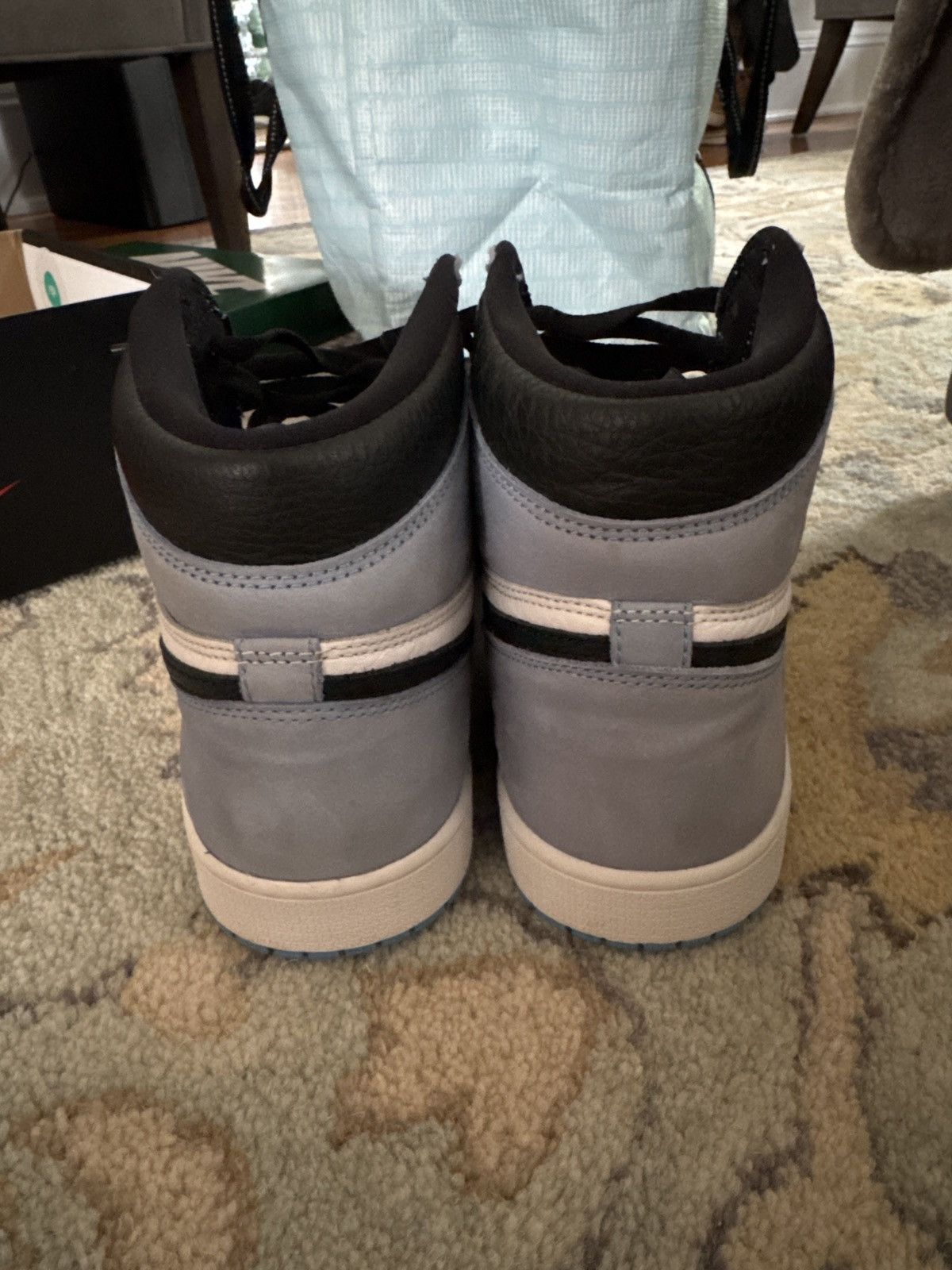 Jordan Brand UNC Nike Jordan 1 Size US 12 / EU 45 - 3 Thumbnail