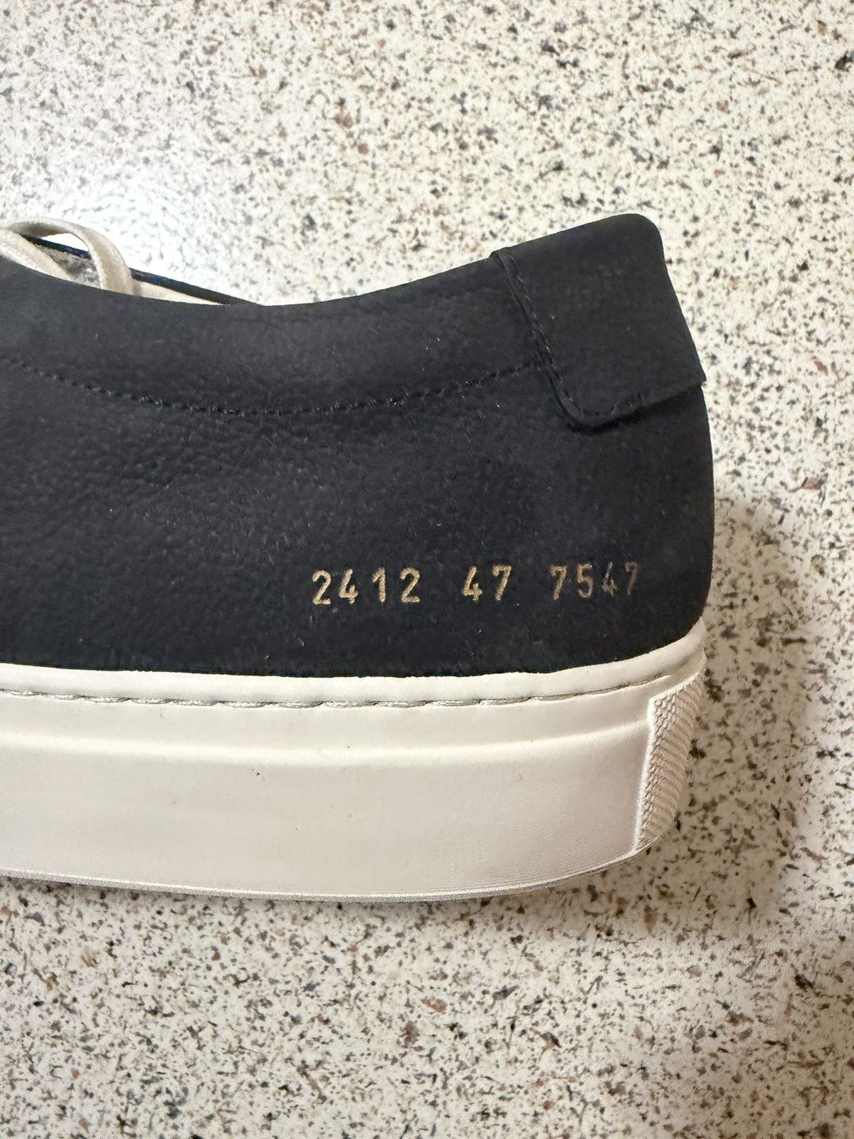 Common Projects Contrast Achilles Low Black Size US 14 / EU 47 - 6 Thumbnail