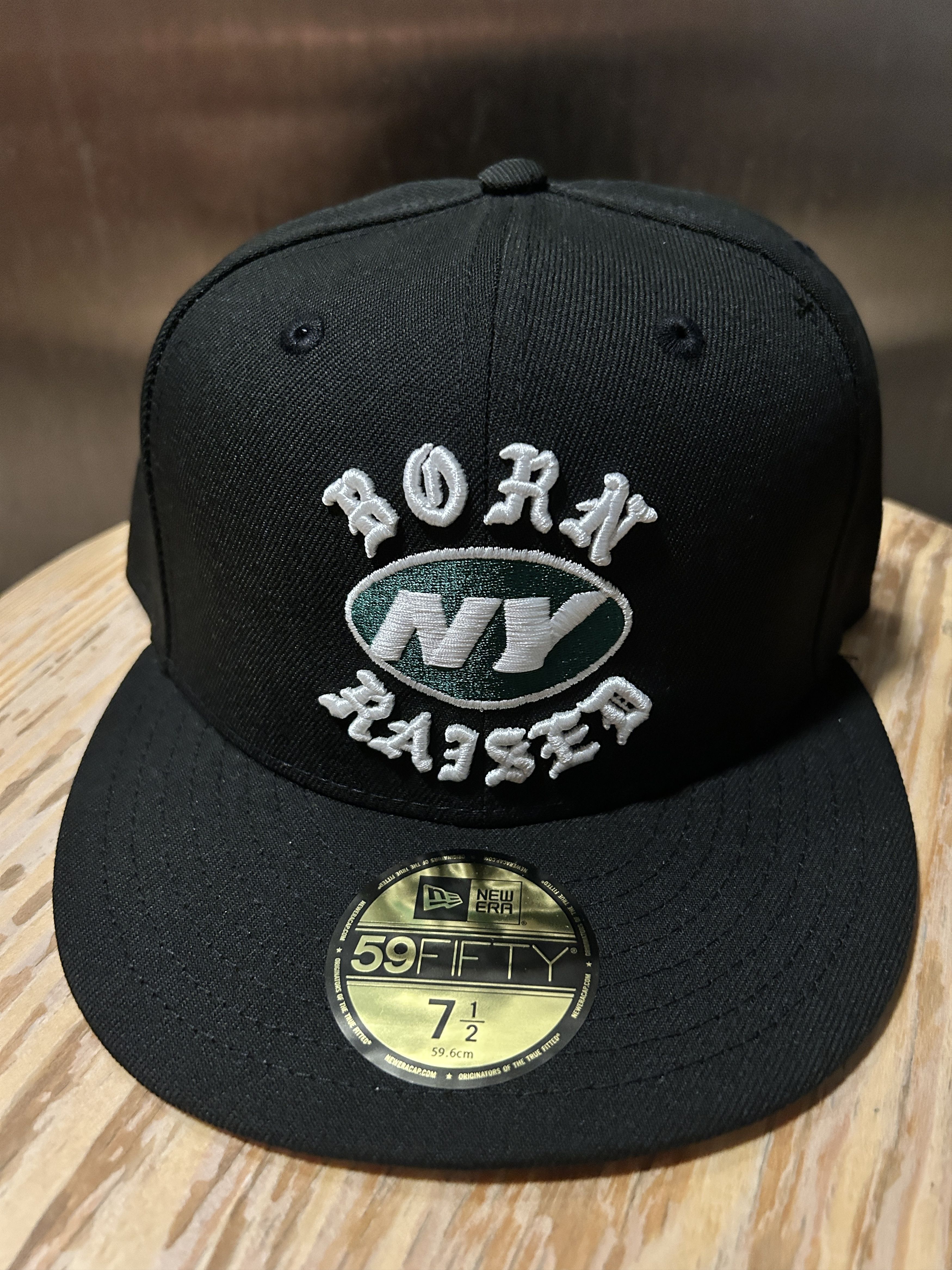 Men's Las Vegas Raiders New Era Black Born x Raised 59FIFTY Fitted Hat