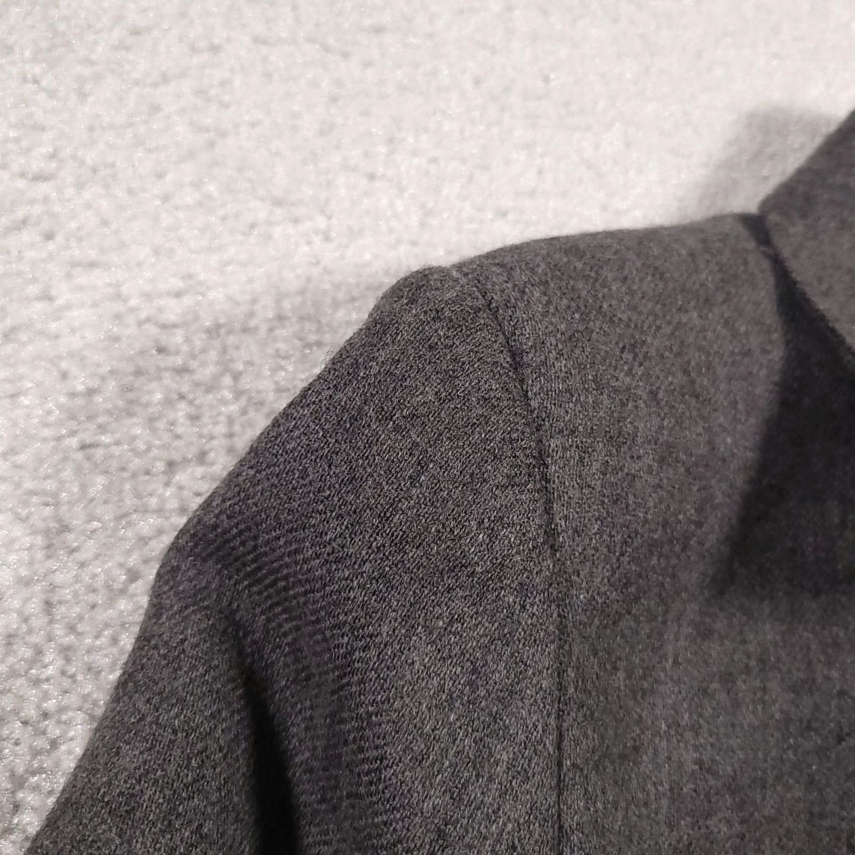 Vintage VINTAGE Sag Harbor 100% Wool Blazer Jacket Women's 10 Gray Full Zip Front Lined Blazer Jacket Women's 10 Gray Full Zip Front Lined Size L / US 10 / IT 46 - 6 Thumbnail