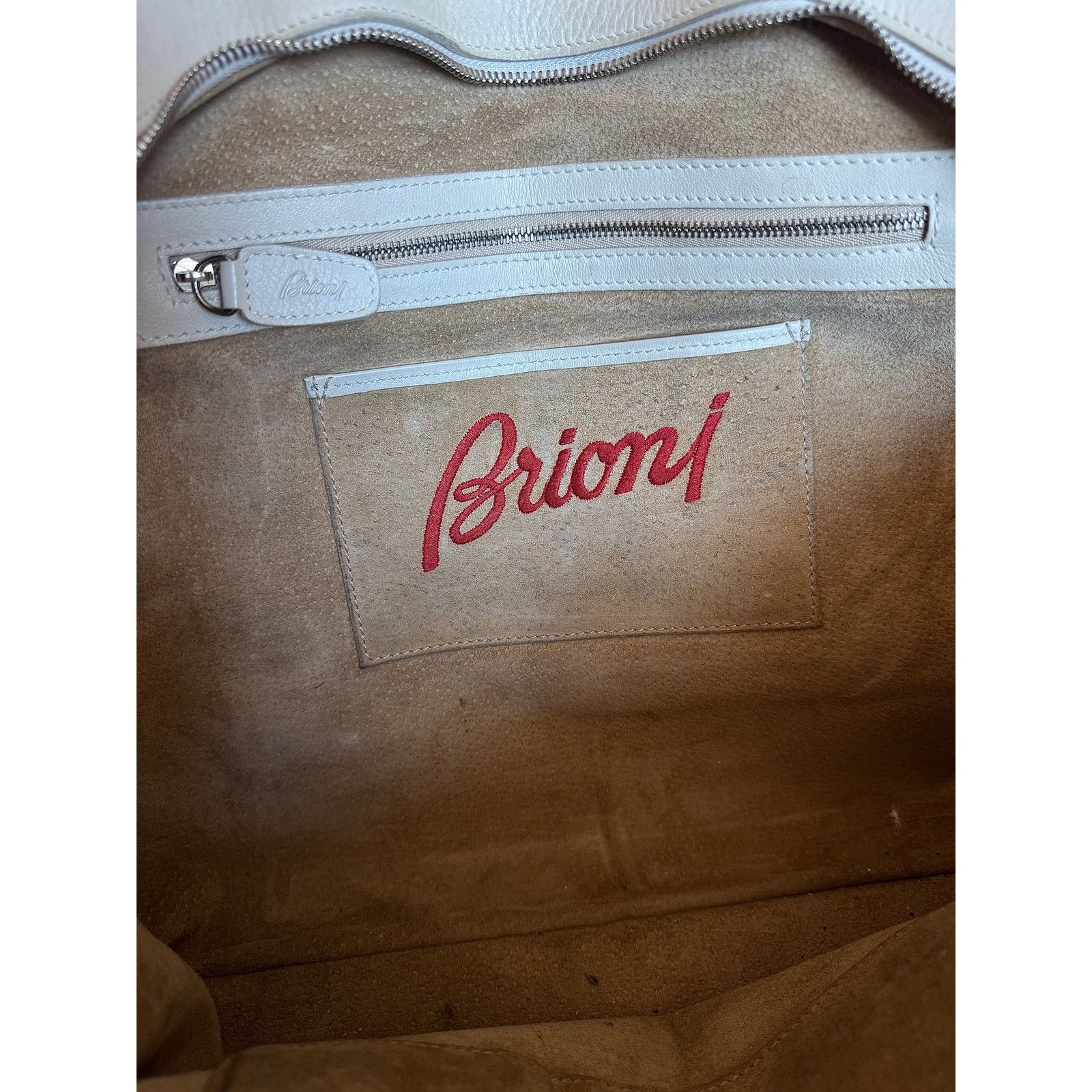 Brioni Brioni Saddle Cowhide Duffel Bag Size ONE SIZE - 6 Thumbnail