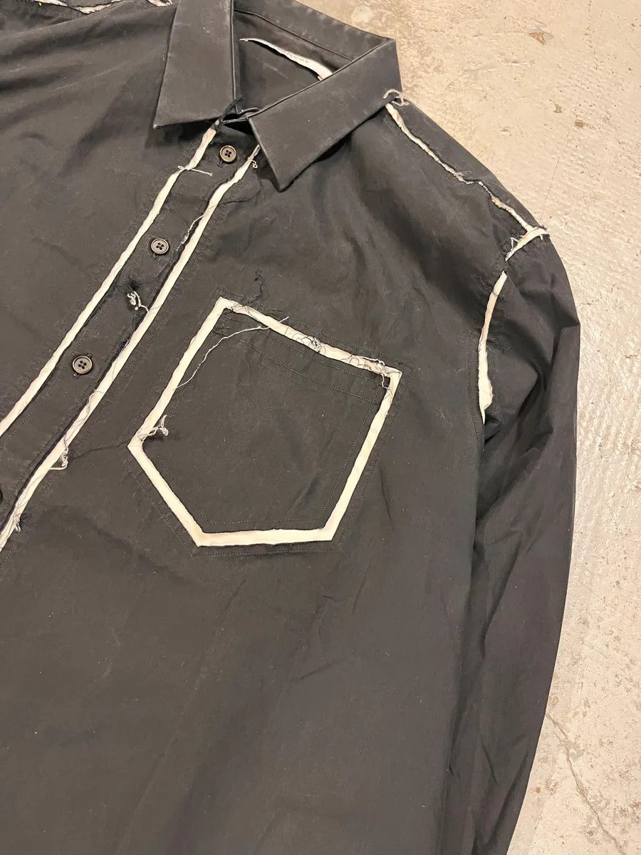 Givenchy AW2015 Givenchy Overprinted Black Shirt by Riccardo Tisci Size US L / EU 52-54 / 3 - 6 Thumbnail