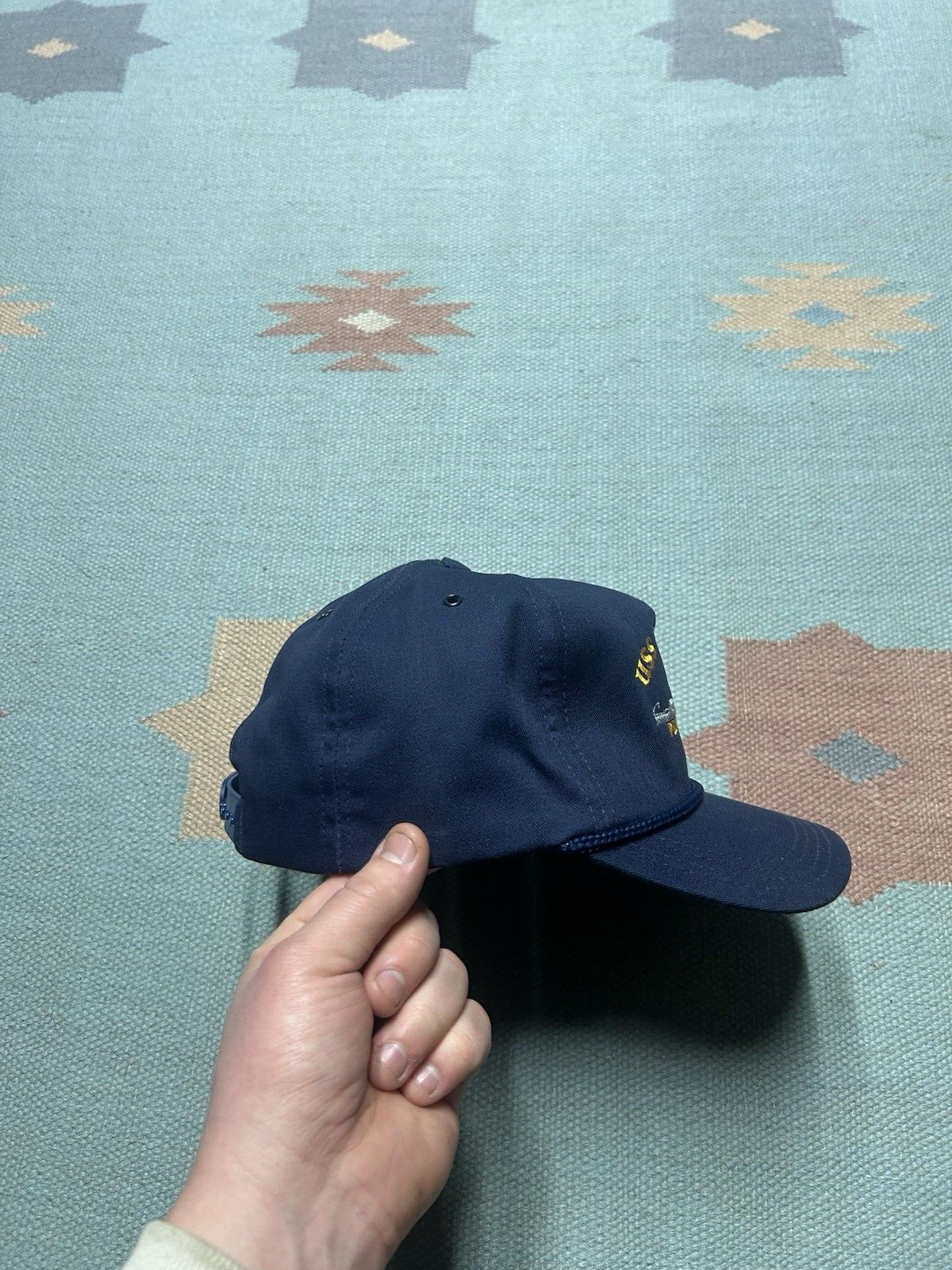 Vintage Vintage SnapBac hat USS Arizona Pearl Harbor WW2 made in USA Size ONE SIZE - 9 Thumbnail