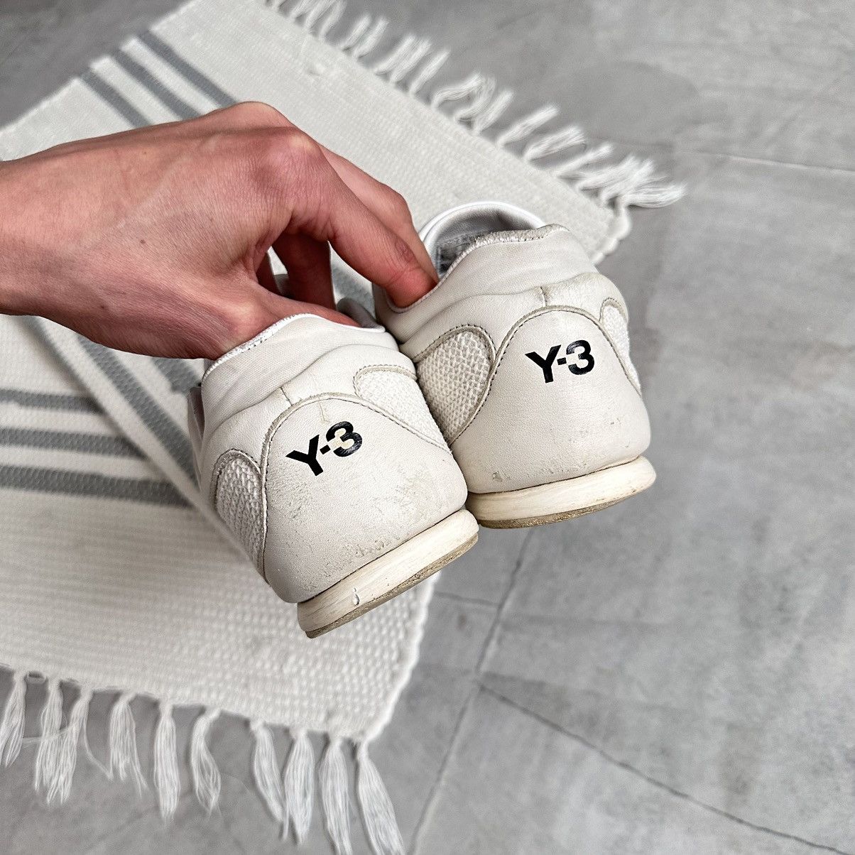 Adidas × Y-3 Japan Adidas Yohji Yamamoto Y-3 Vintage Boxing Sneaker Shoes Size US 8.5 / EU 41-42 - 11 Thumbnail