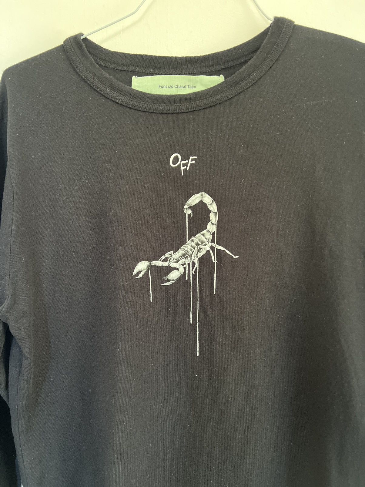 Off-White Off white scorpion Long Sleeve TEE Size US S / EU 44-46 / 1 - 5 Thumbnail