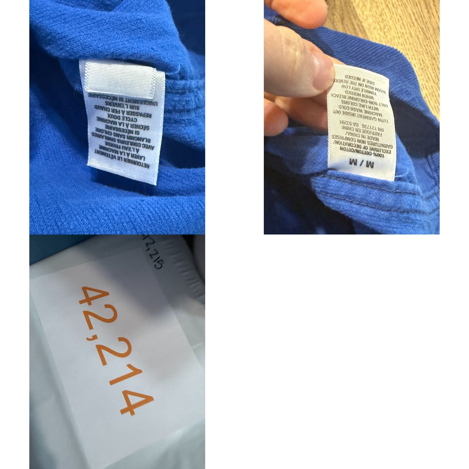 Aeropostale AeroPostale Shirt Men’s Size Medium Blue Long Sleeve Button-Up Shirt Pockets Size US M / EU 48-50 / 2 - 8 Thumbnail