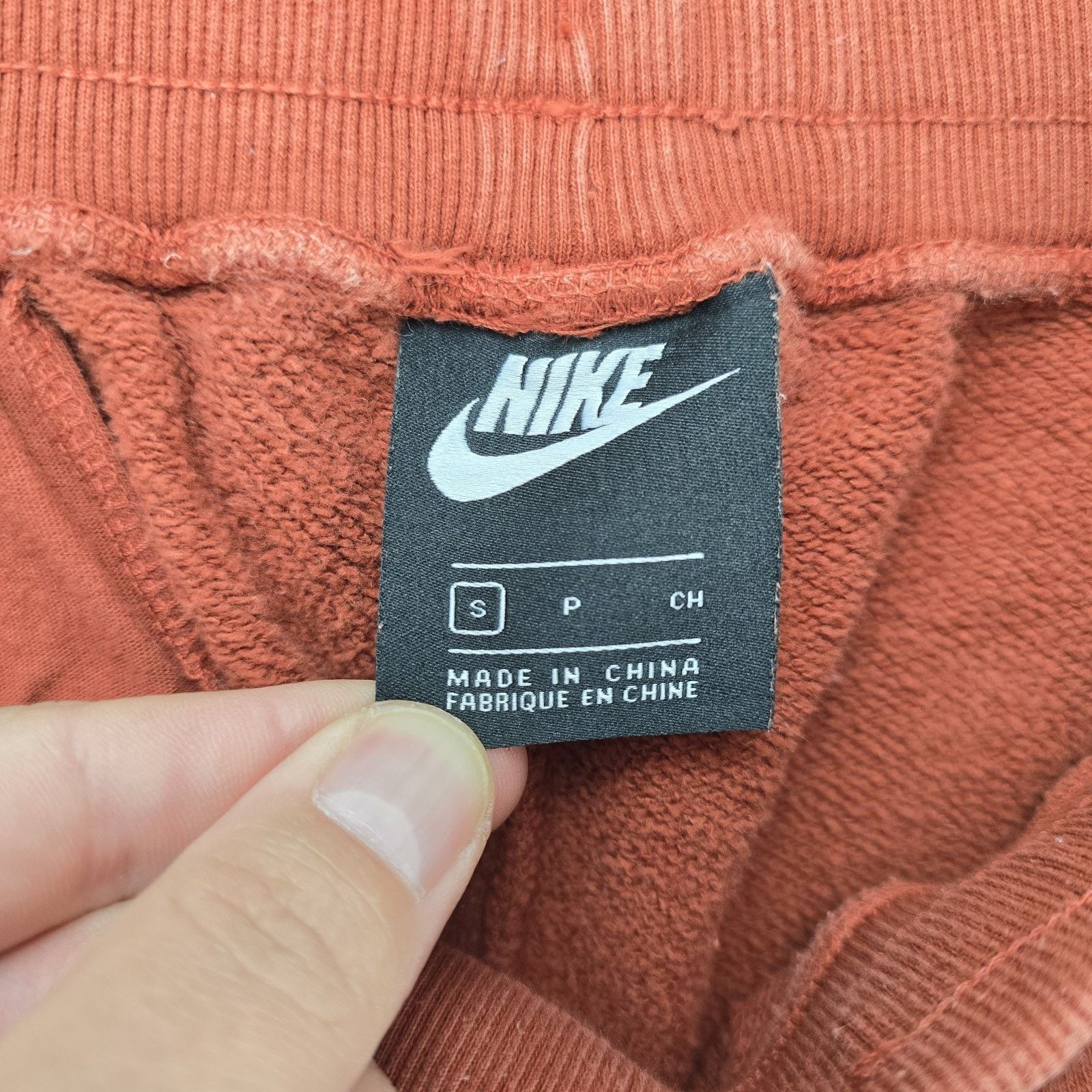Nike Nike Sportswear French Terry Peace Shorts Mens Small Orange Size US 30 / EU 46 - 4 Thumbnail