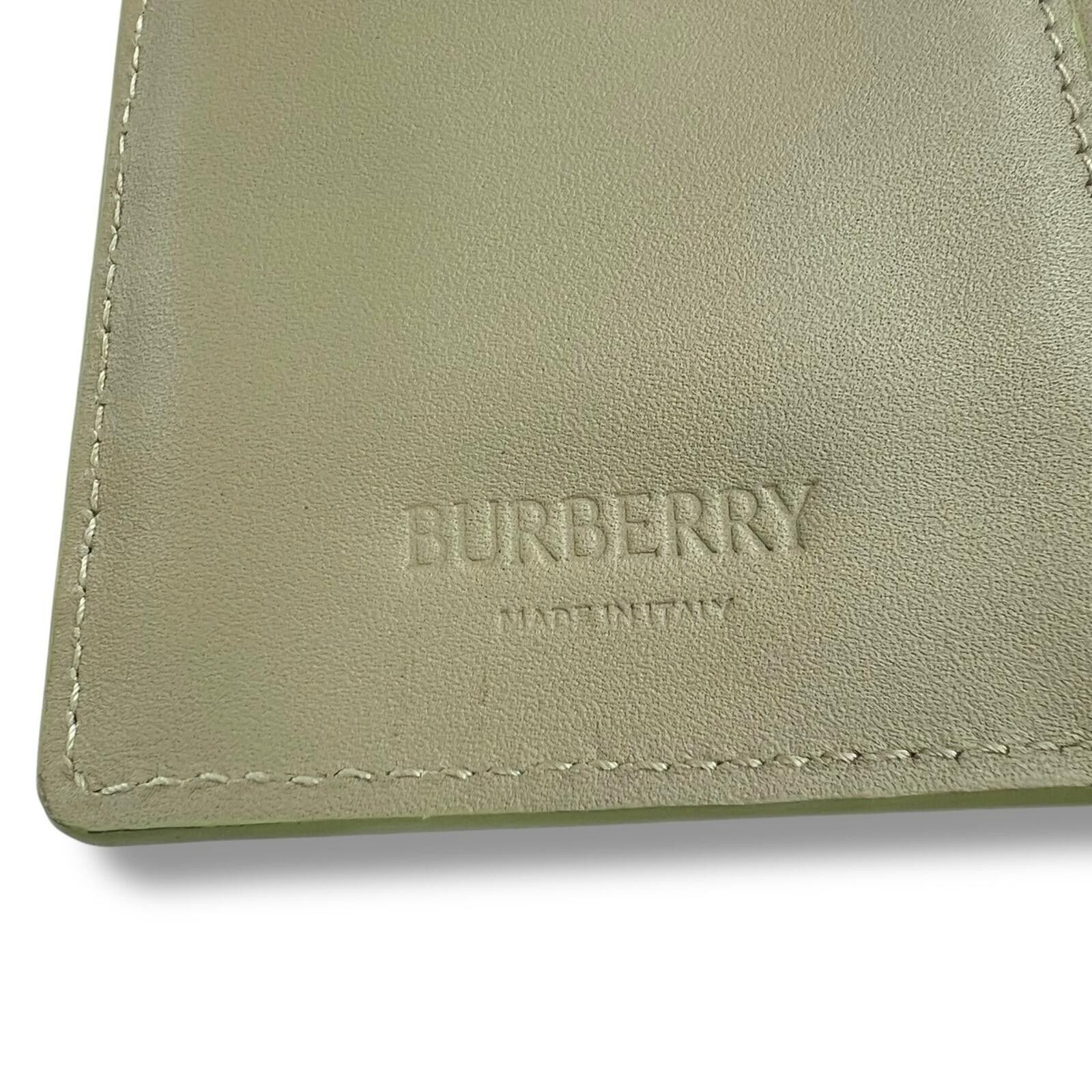 Burberry Burberry Embossed Check Continental Wallet Beige Size ONE SIZE - 4 Thumbnail