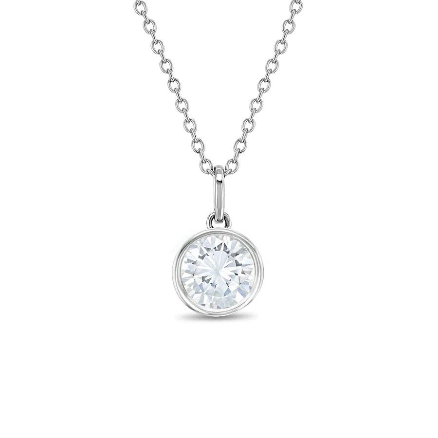 Other Birthstone Cubic Zirconia Girls Pendant Necklace Size ONE SIZE - 1 Thumbnail