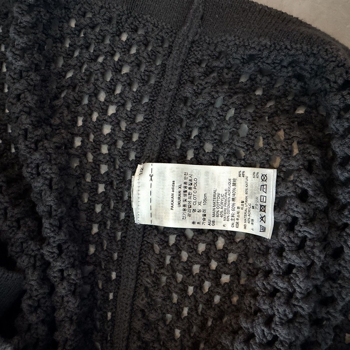 Adidas × CLOT Adidas x Clot by Edison Chen crochet polo men L Size US L / EU 52-54 / 3 - 5 Thumbnail