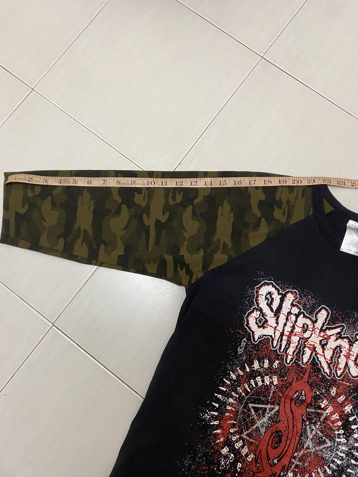 Slipknot Slipknot camo 3Quartes Tee Raglan Size US L / EU 52-54 / 3 - 6 Thumbnail